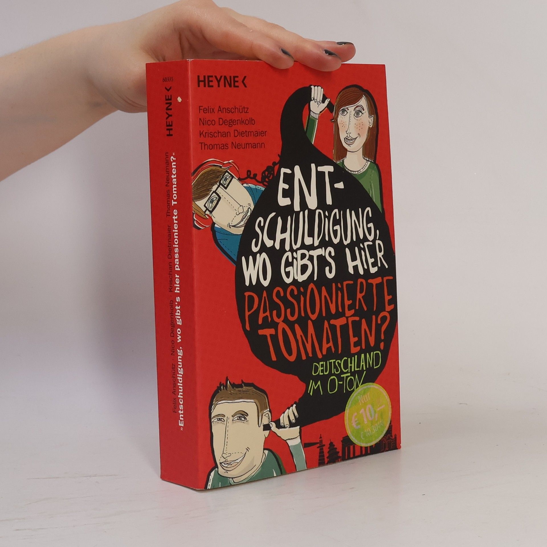 Felix Anschütz Entschuldigung, wo gibt's hier passionierte Tomaten?