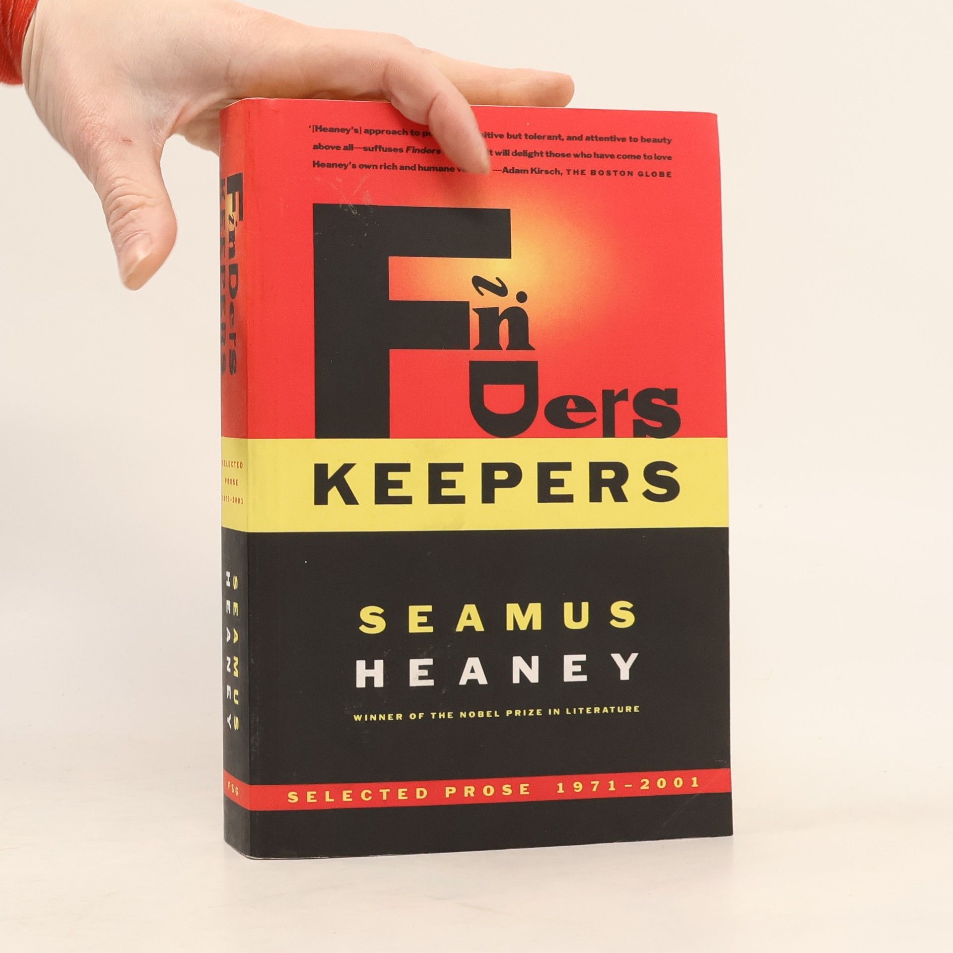 Seamus Heaney Finders Keepers
