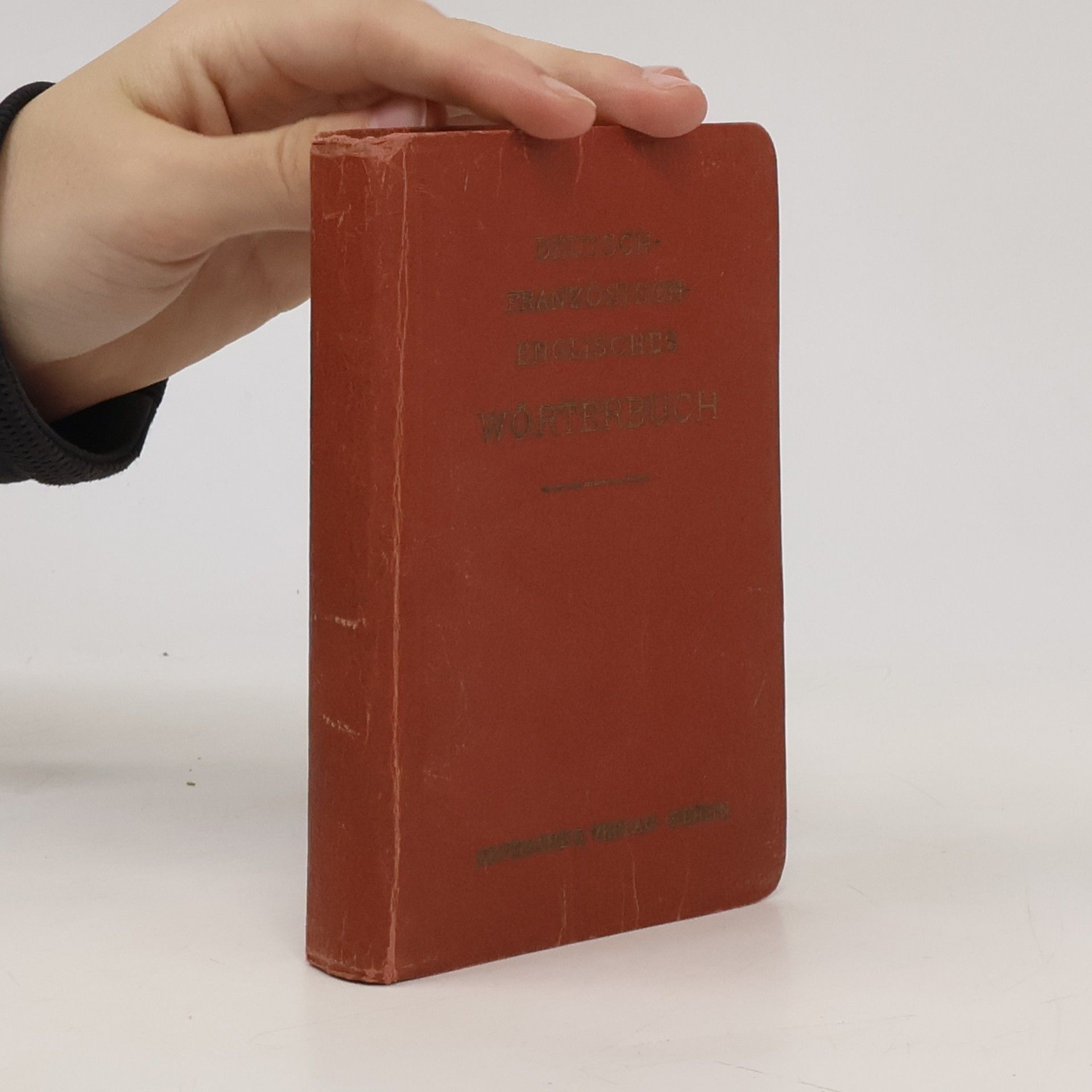 Autorenkollektiv Deutsch Französisch Englisches Wörterbuch