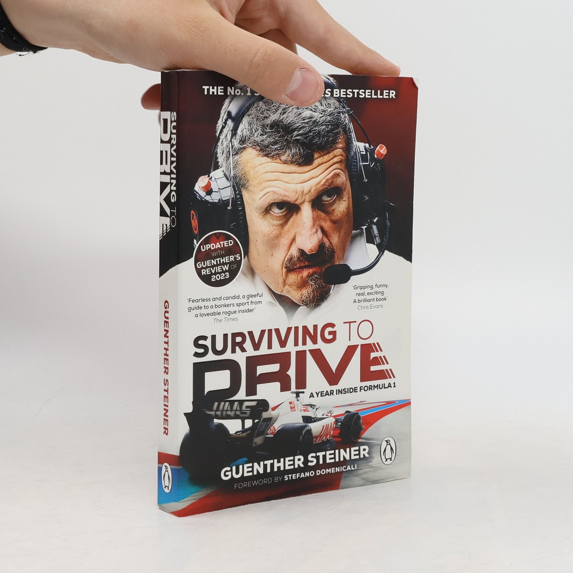 Guenther Steiner Surviving to Drive
