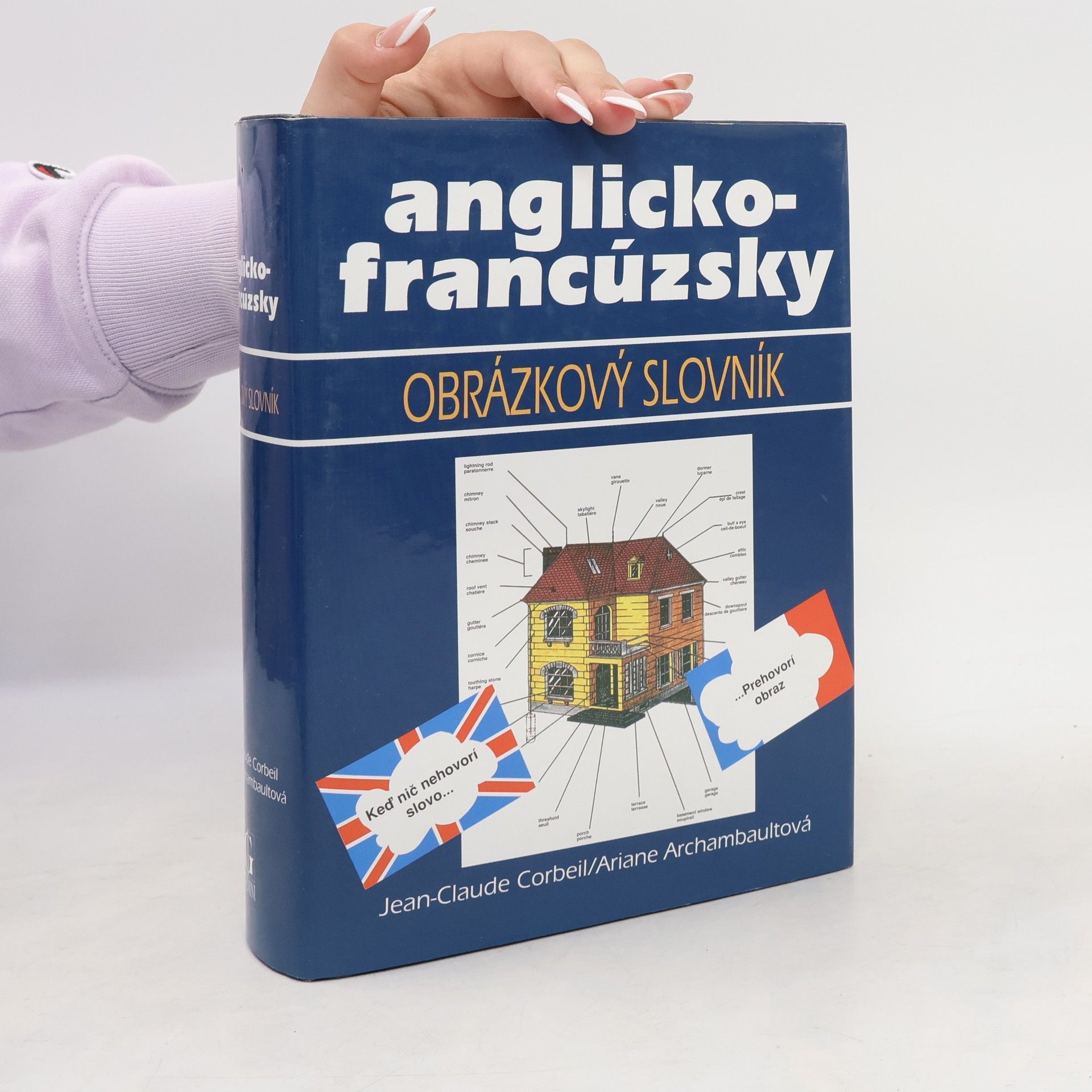 Jean-Claude Corbeil Anglicko-francúzsky obrázkový slovník