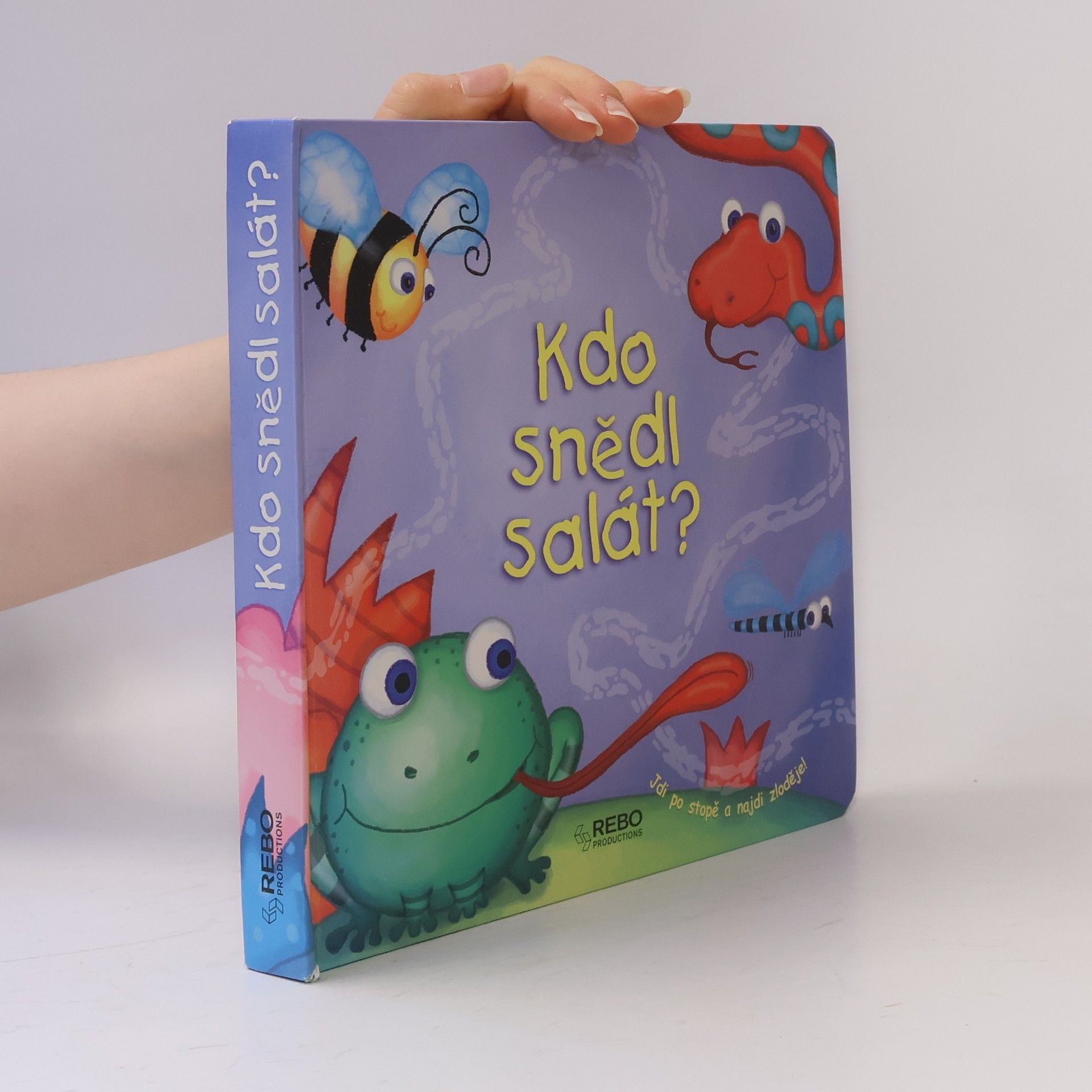 Rebecca Elliott Kdo snědl salát? (Pop-up kniha)