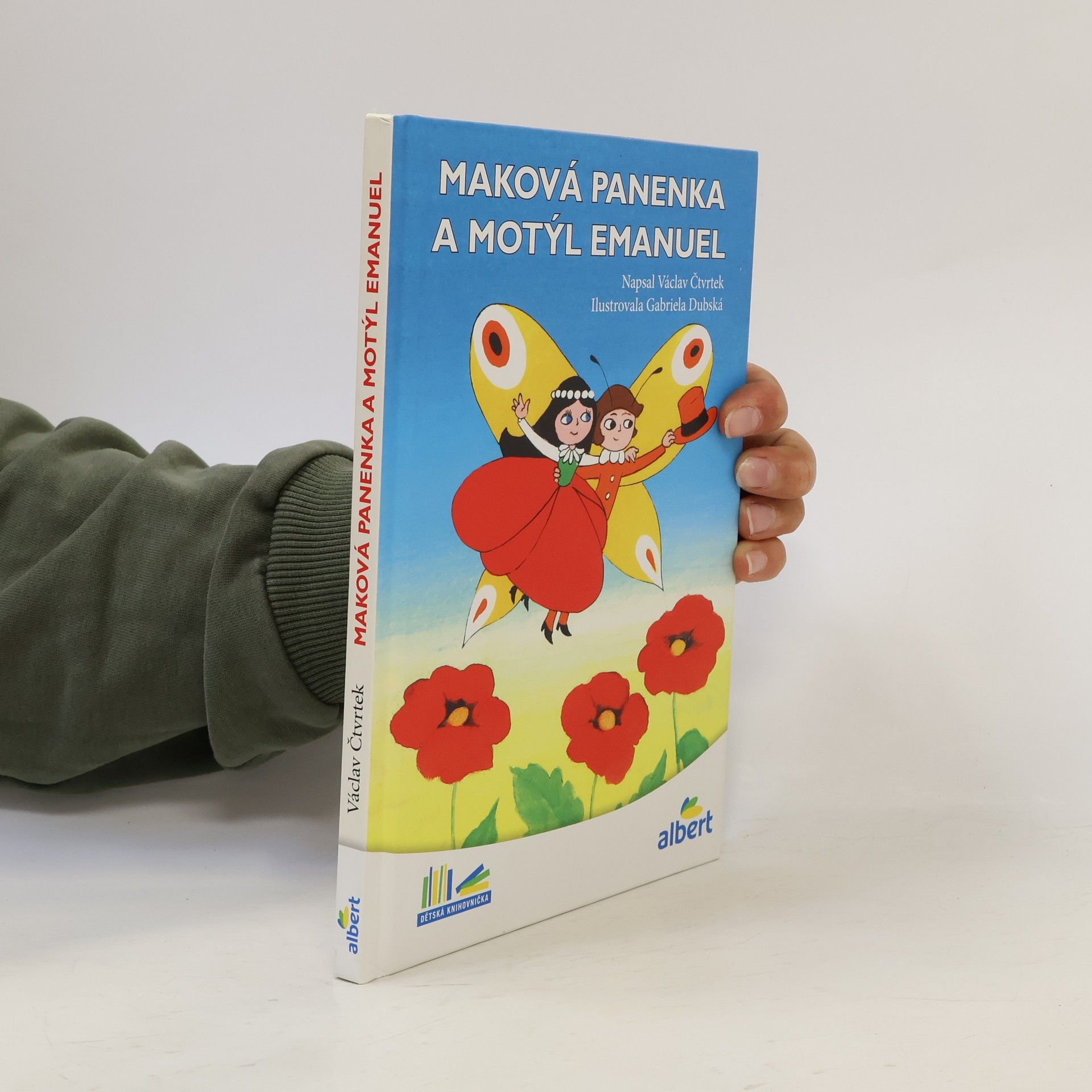 Václav Čtvrtek Maková panenka a motýl Emanuel