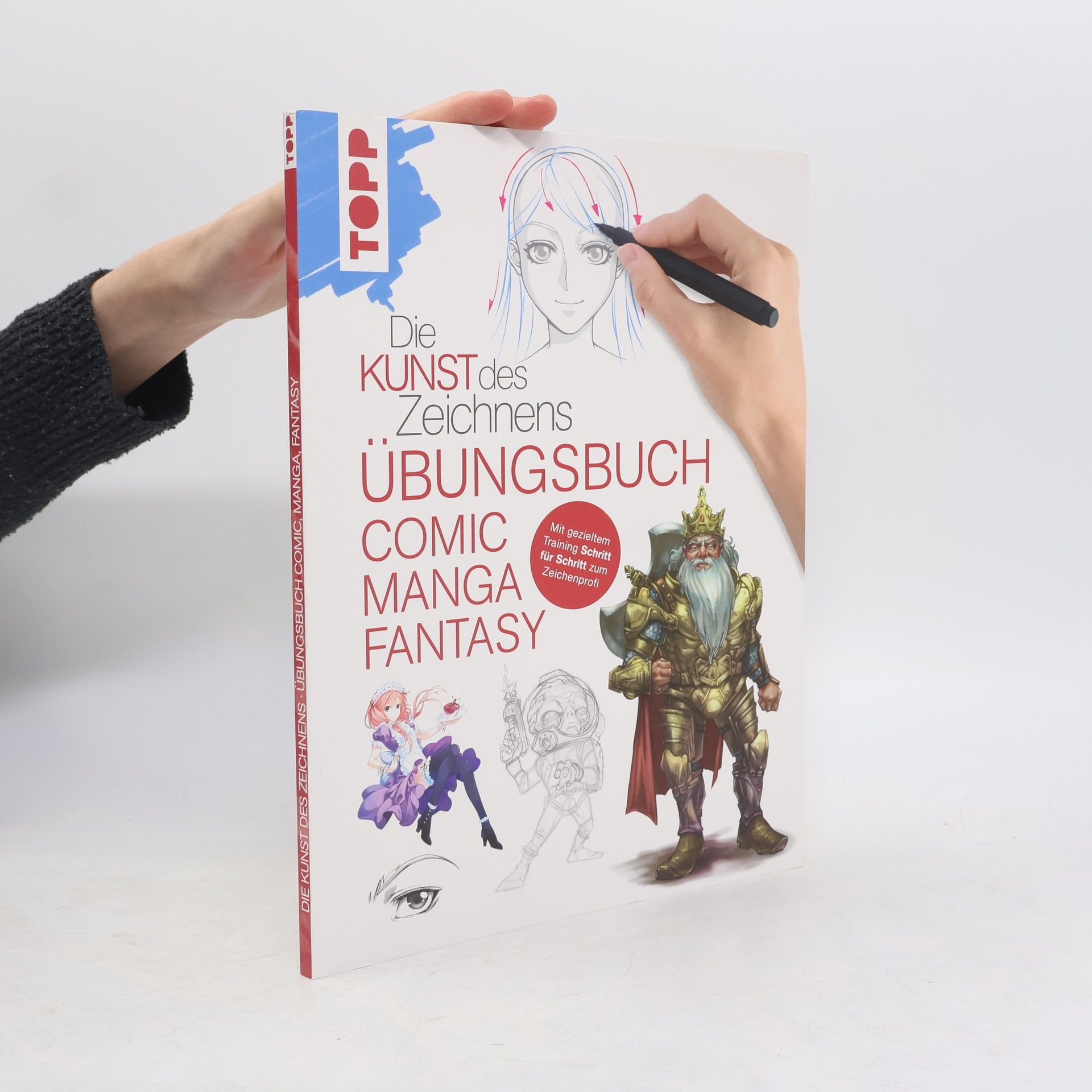 Frechverlag Die Kunst des Zeichnens - Comic Manga Fantasy. Übungsbuch