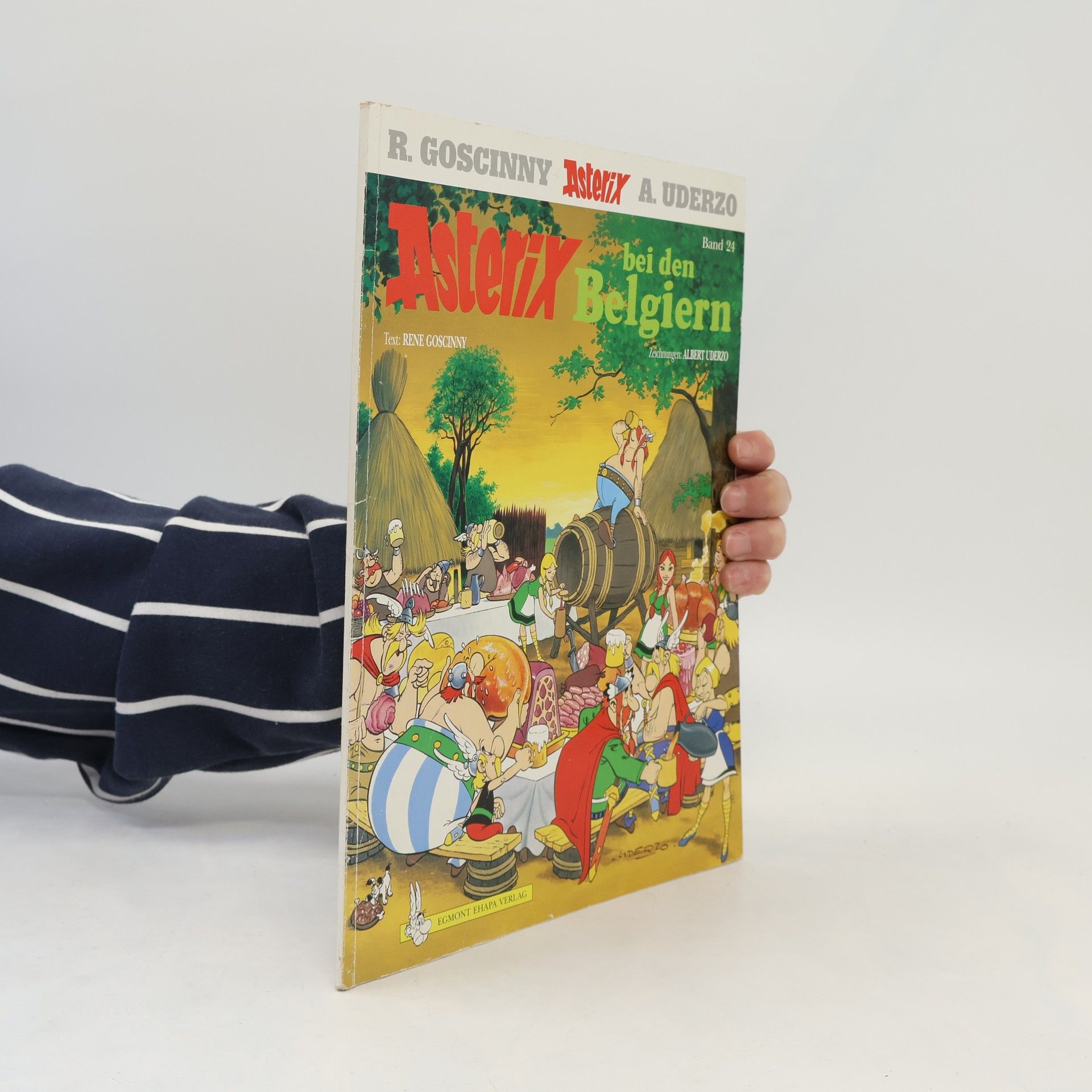 René Goscinny Asterix bei den Belgieren