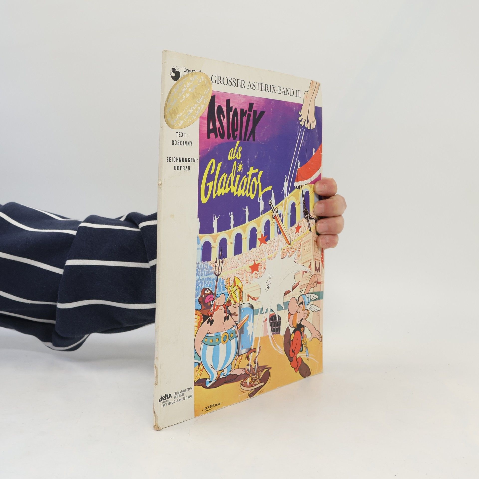 René Goscinny Asterix als Gladiator
