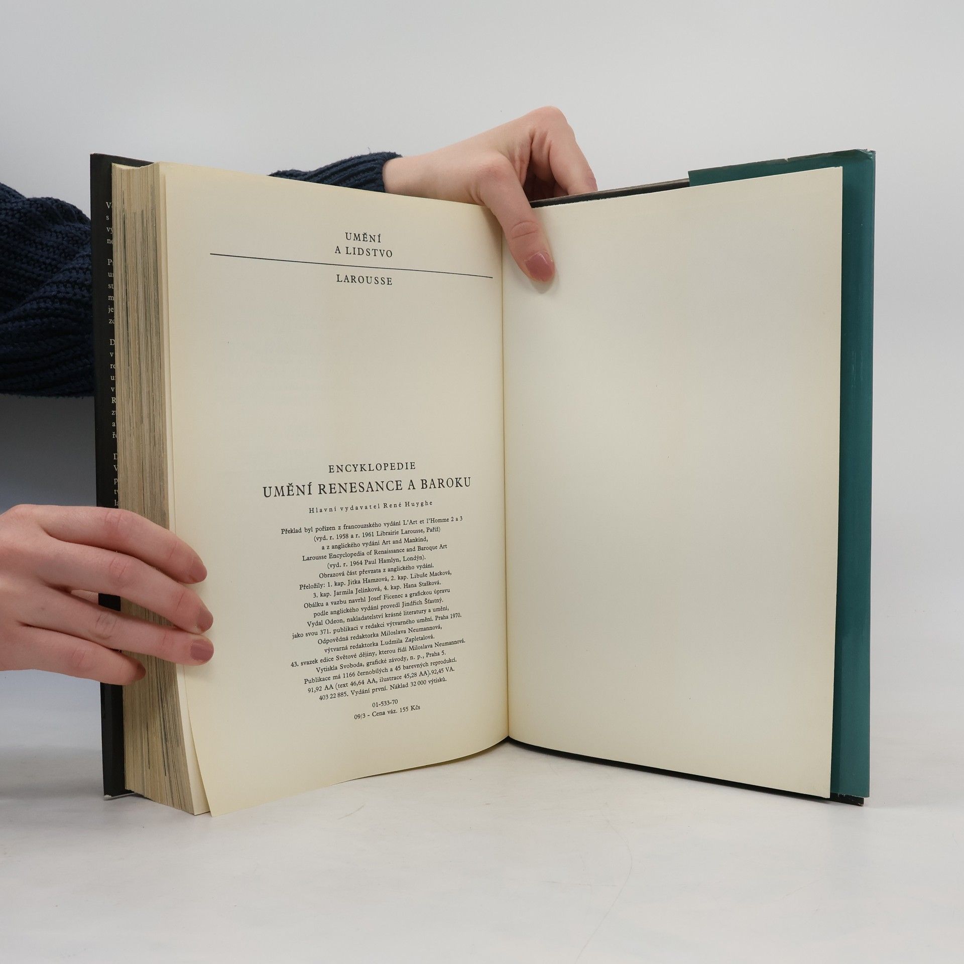 Autores varios Umění renesance a baroku