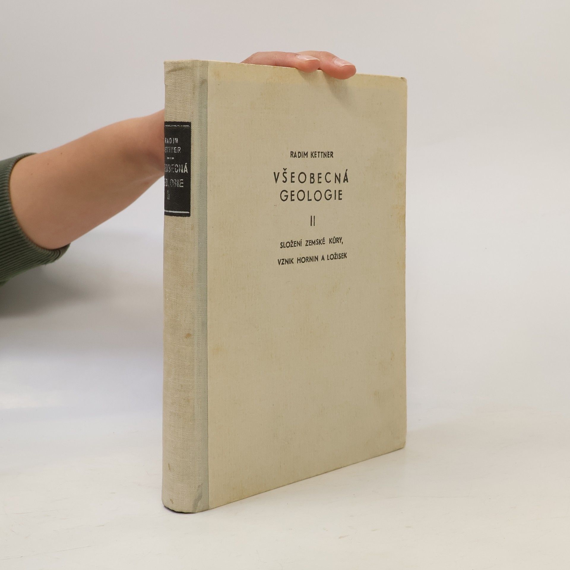 Radim Kettner Všeobecná geologie II
