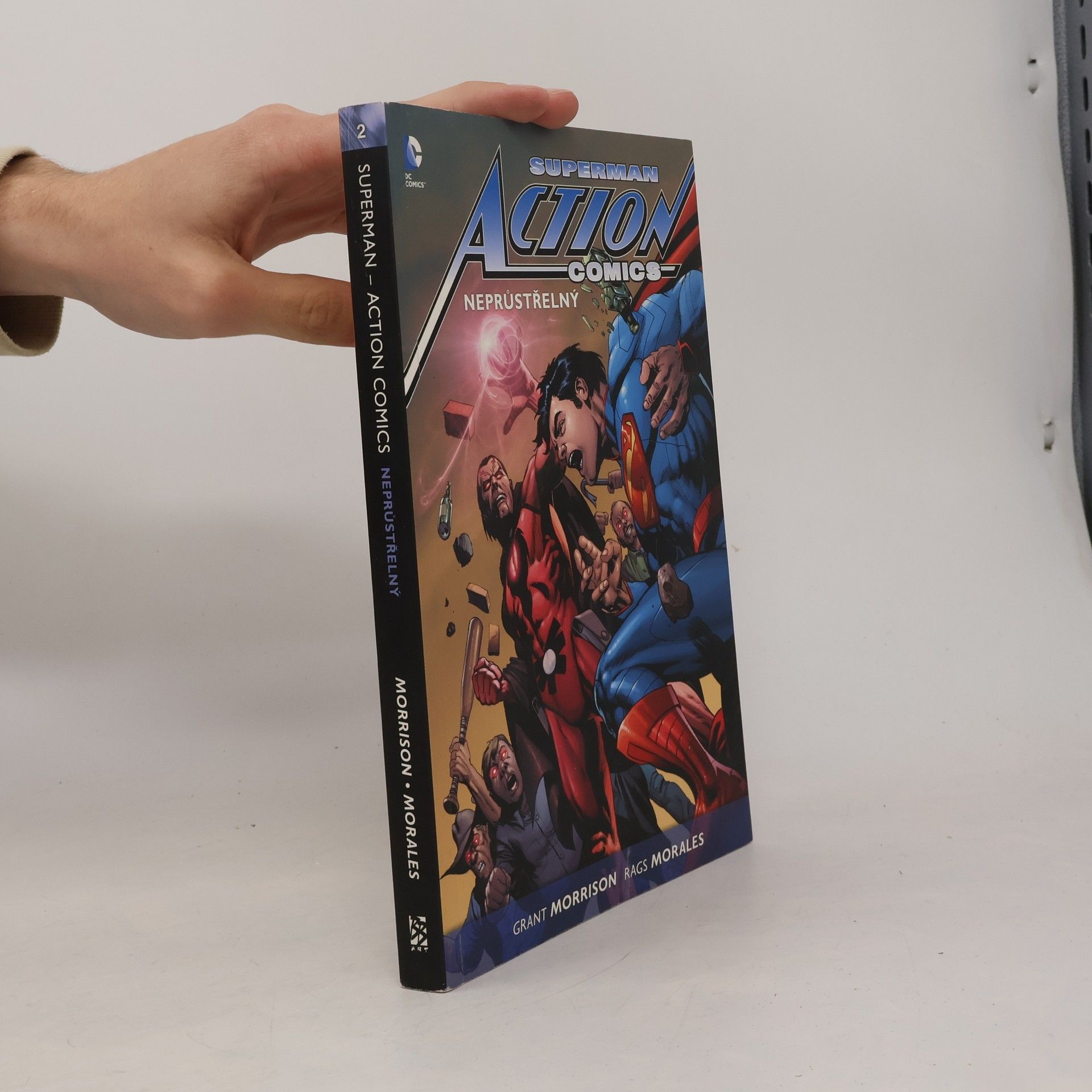 Superman action comics. Neprůstřelný