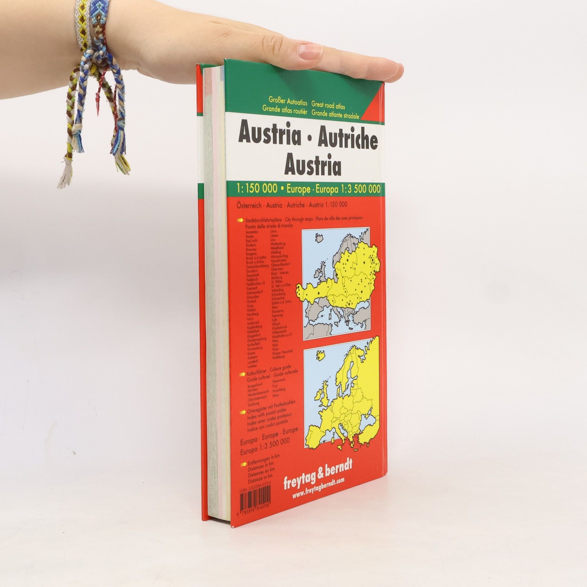 Auteurscollectief Grosser auto atlas. Österreich