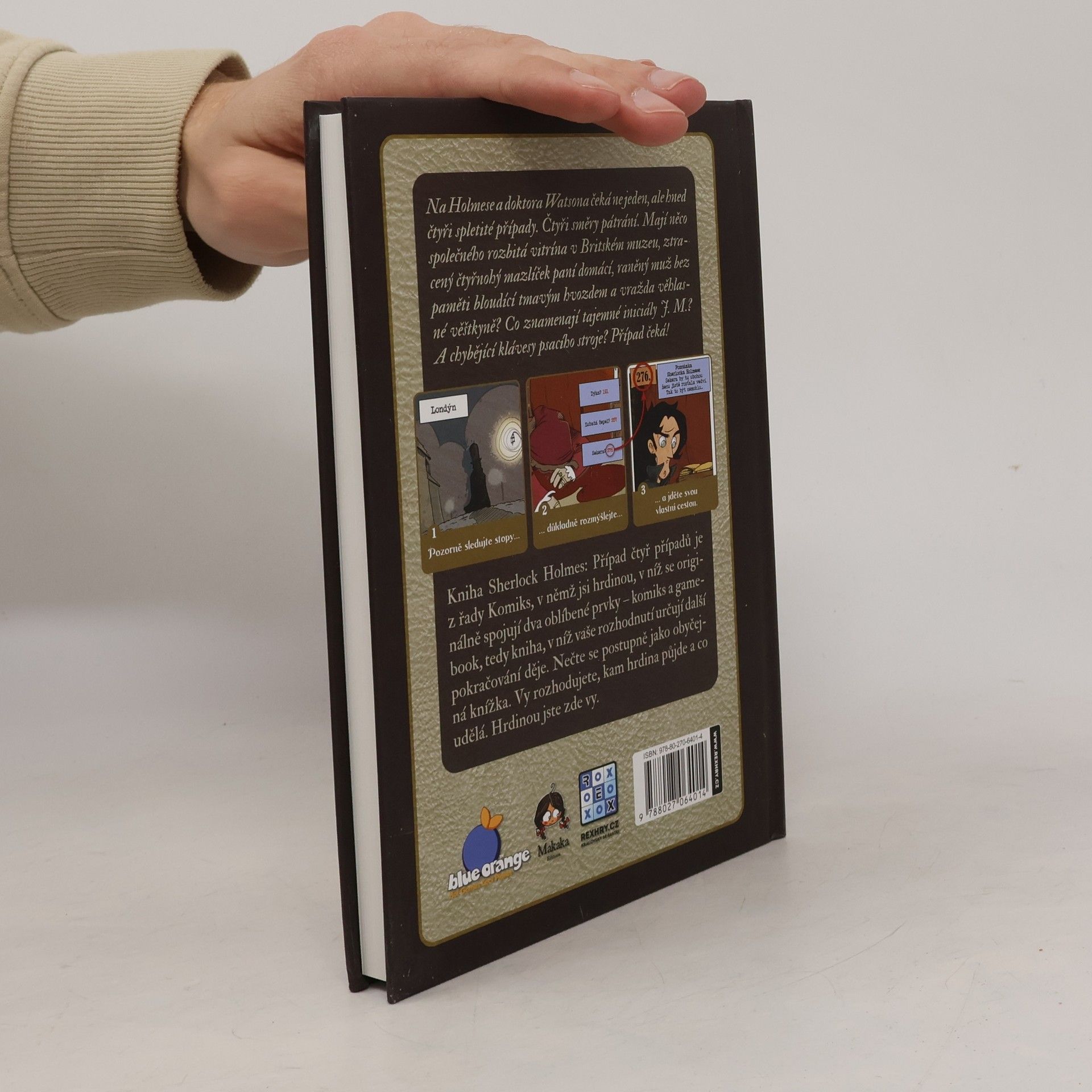 Autores varios Sherlock Holmes: Případ čtyř případů