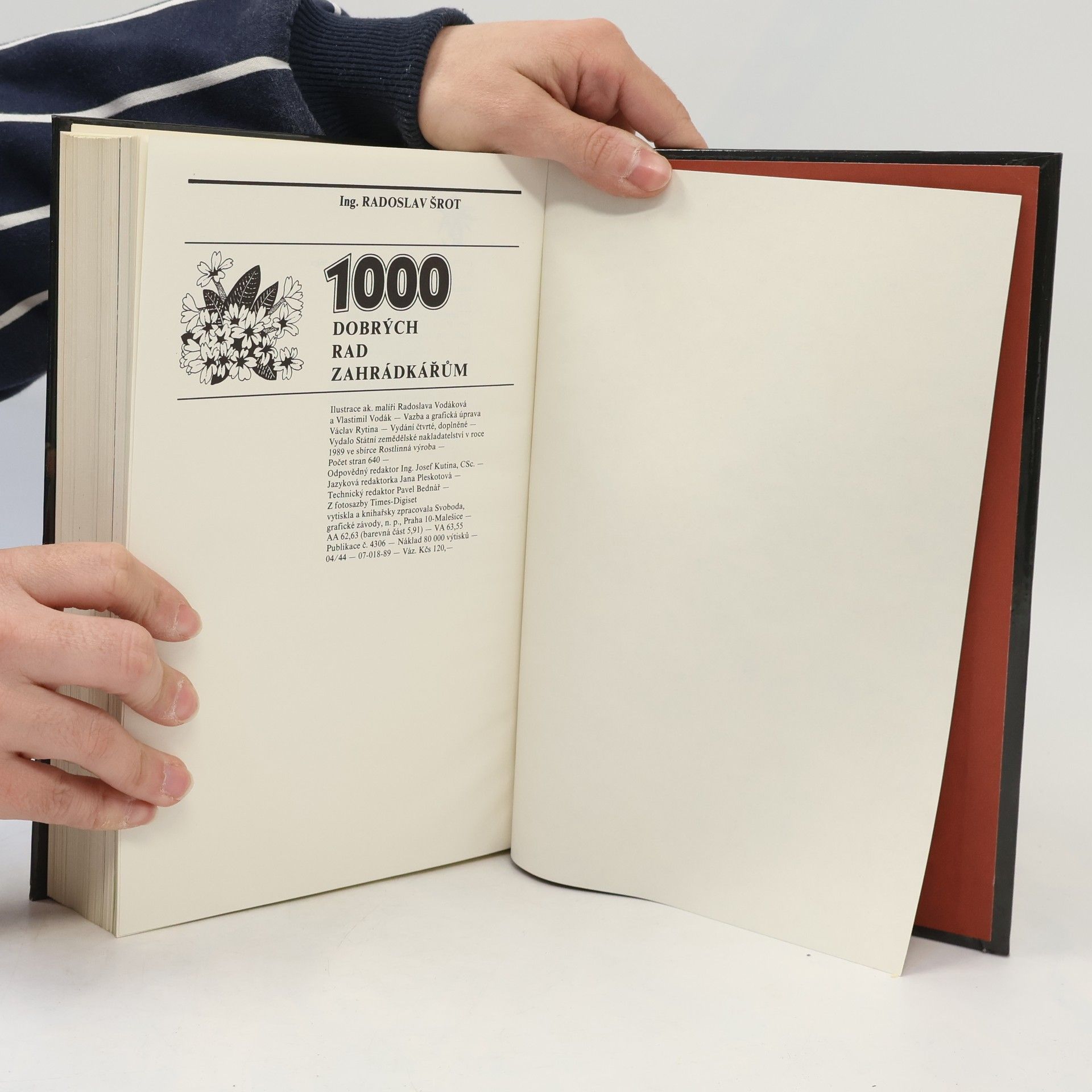 Radoslav Šrot 1000 dobrých rad zahrádkářům