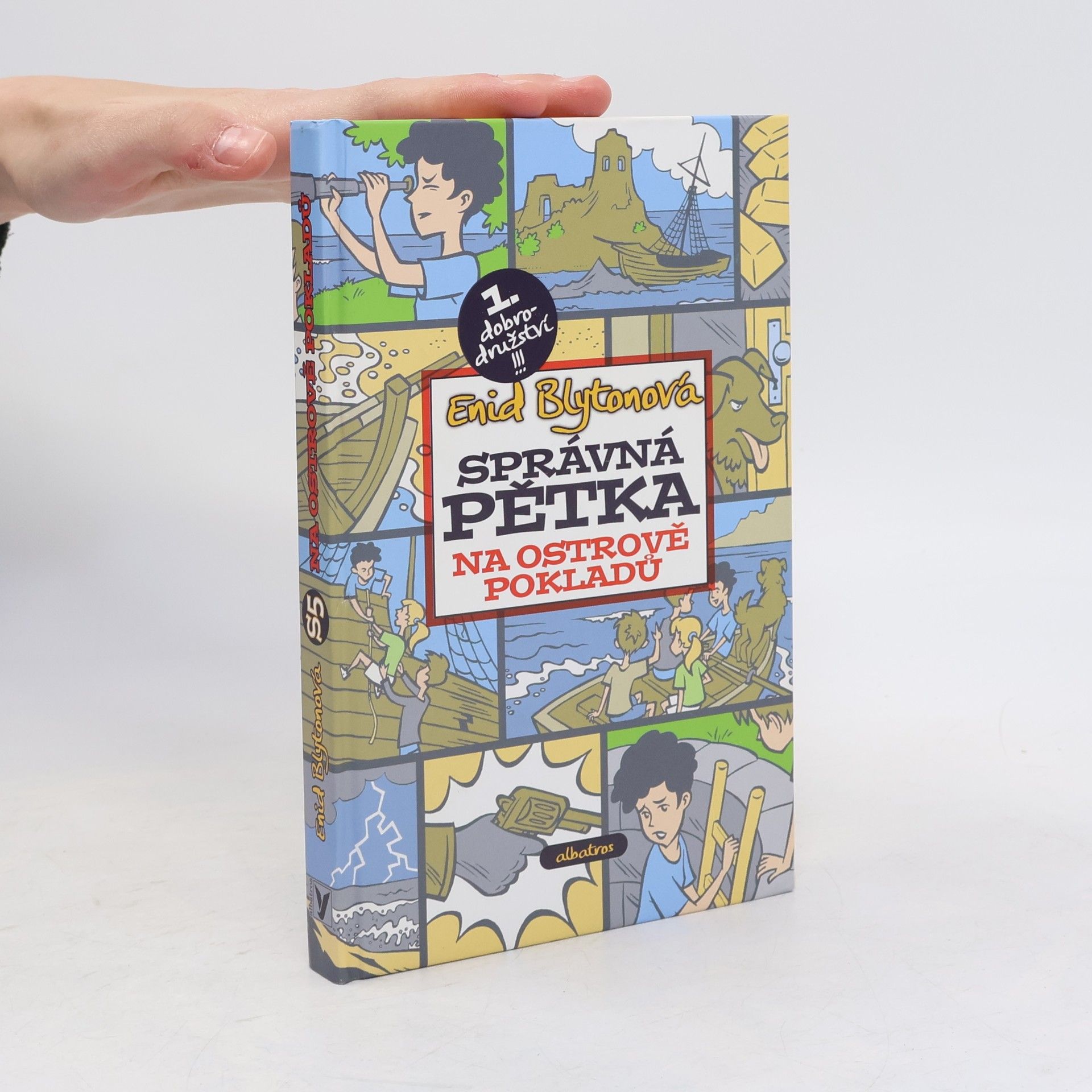 Enid Blyton Správná pětka. Na ostrově pokladů
