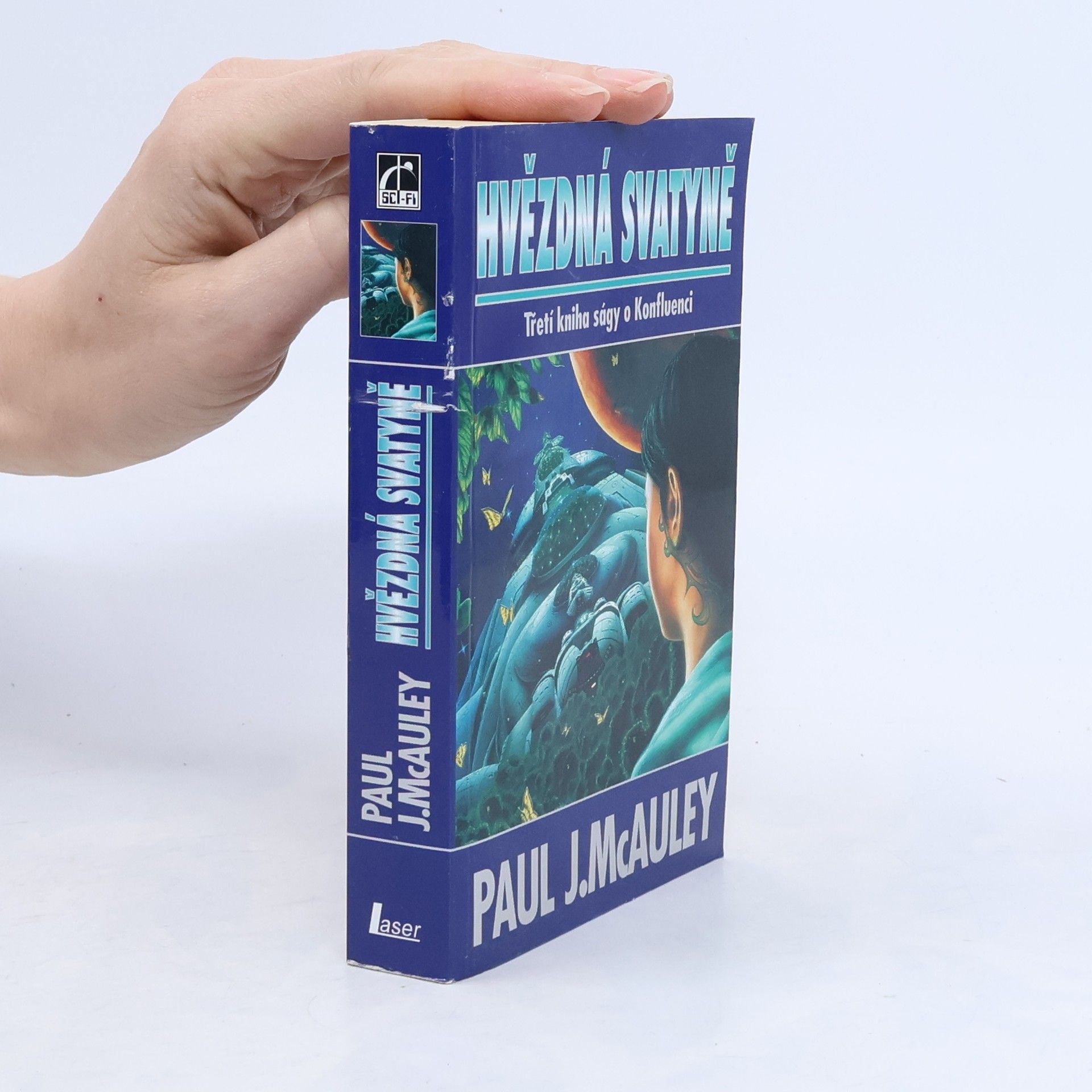 Paul J. McAuley Hvězdná svatyně : třetí kniha ságy o Konfluenci