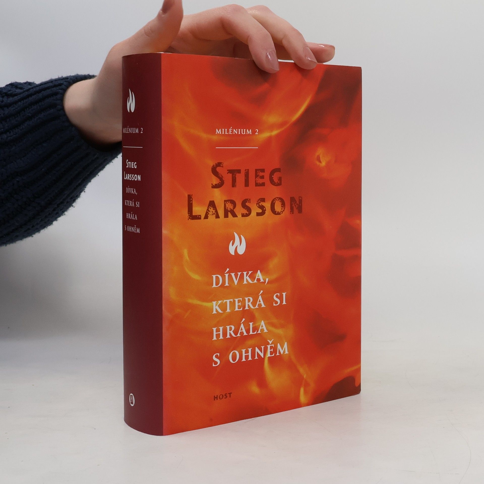 Stieg Larsson Dívka, která si hrála s ohněm