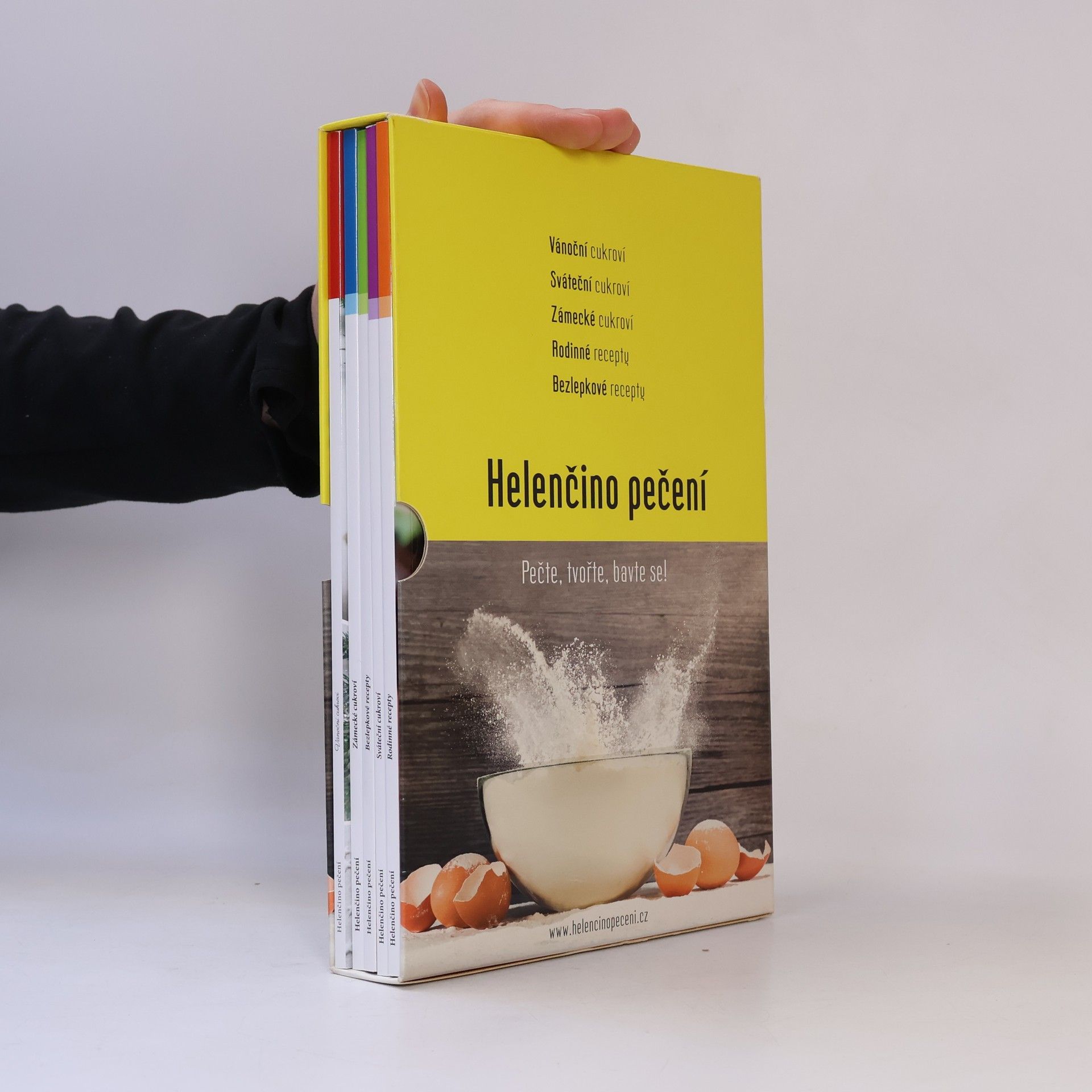Helena Vybíralová Helenčino pečení - Dárkový box 5 kuchařek