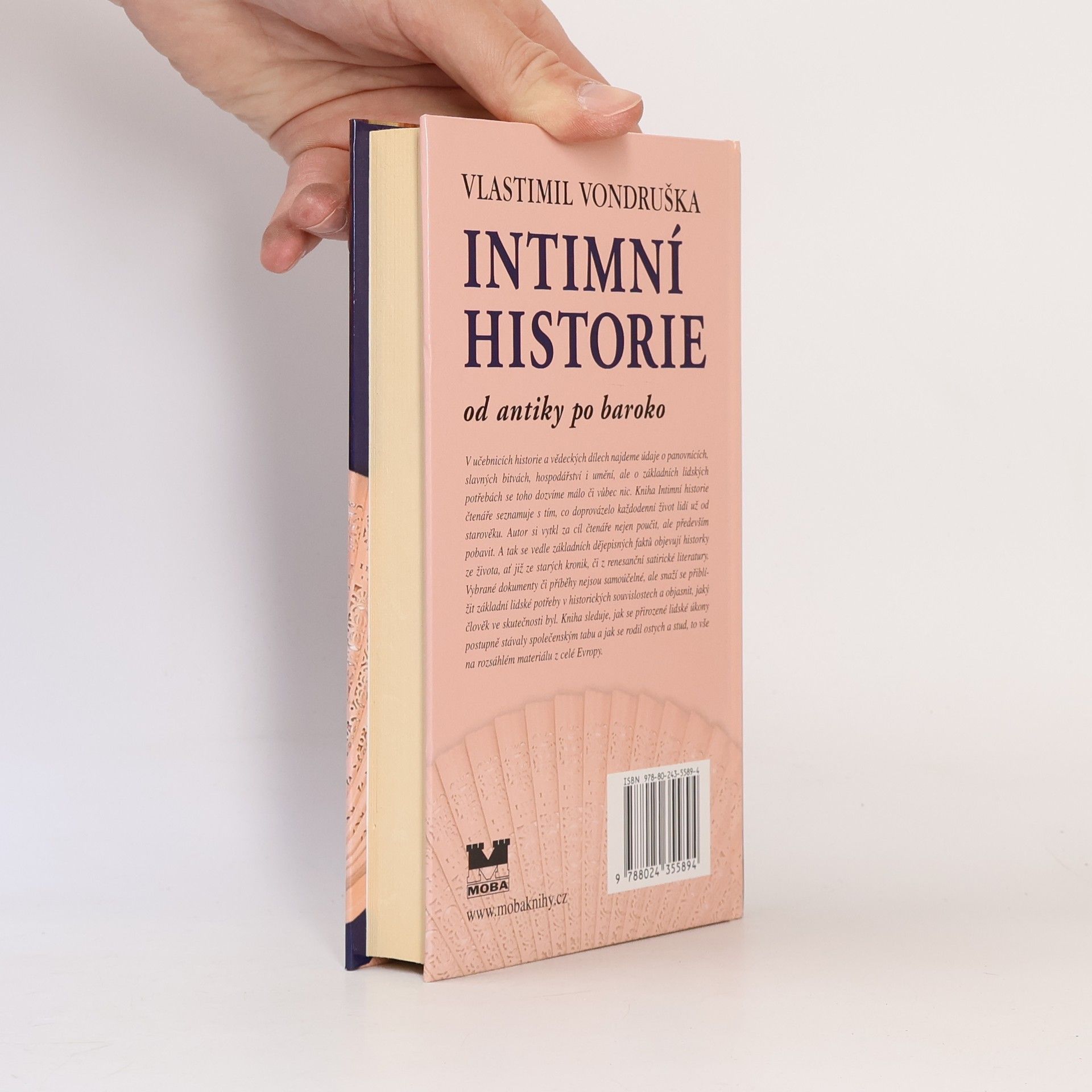 Vlastimil Vondruška Intimní historie od antiky po baroko