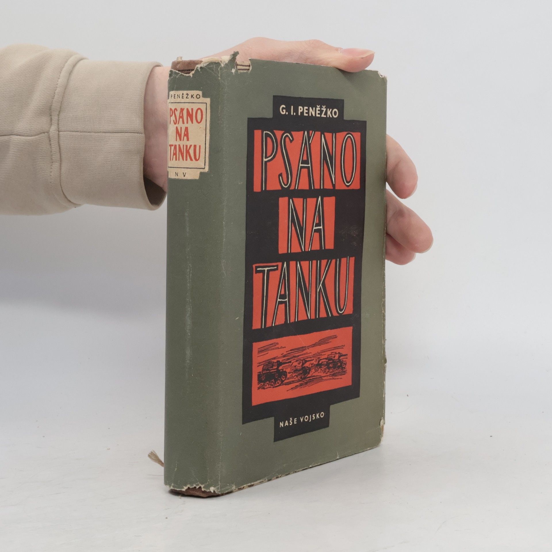 G. I. Penežko Psáno na tanku