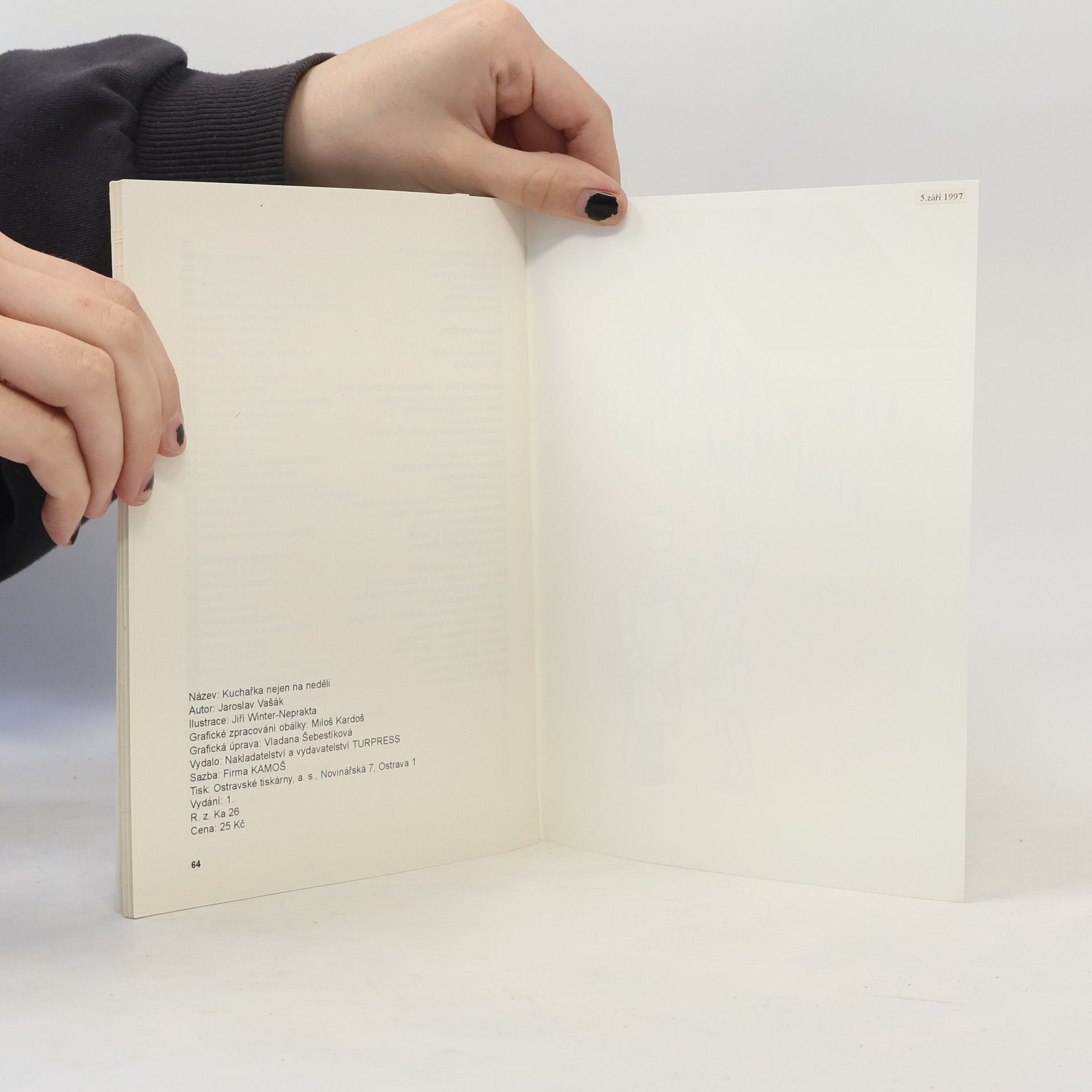 Jaroslav Vašák Kuchařka nejen na neděli - připravujeme zvěřinu