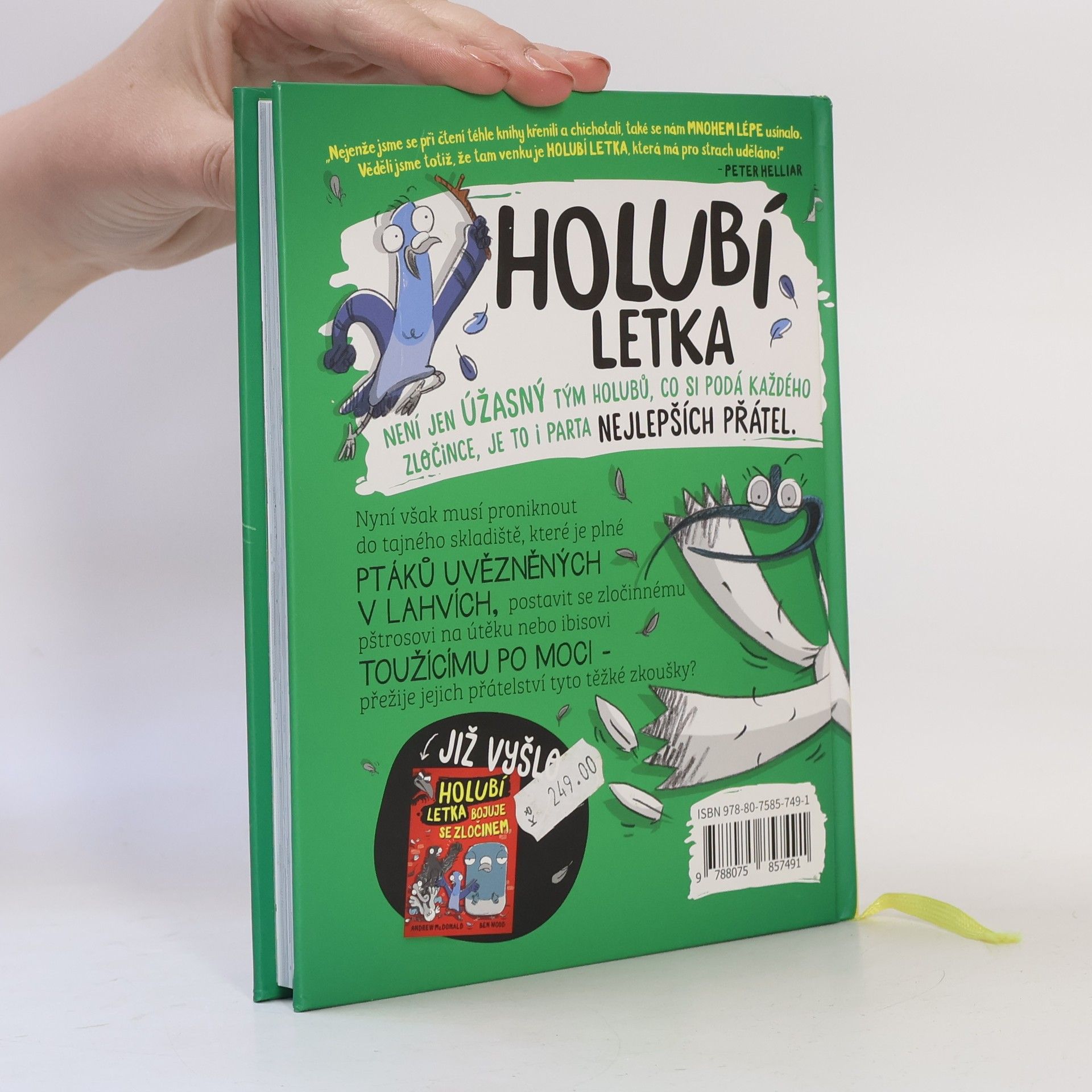 Andrew McDonald Holubí letka má pro strach uděláno