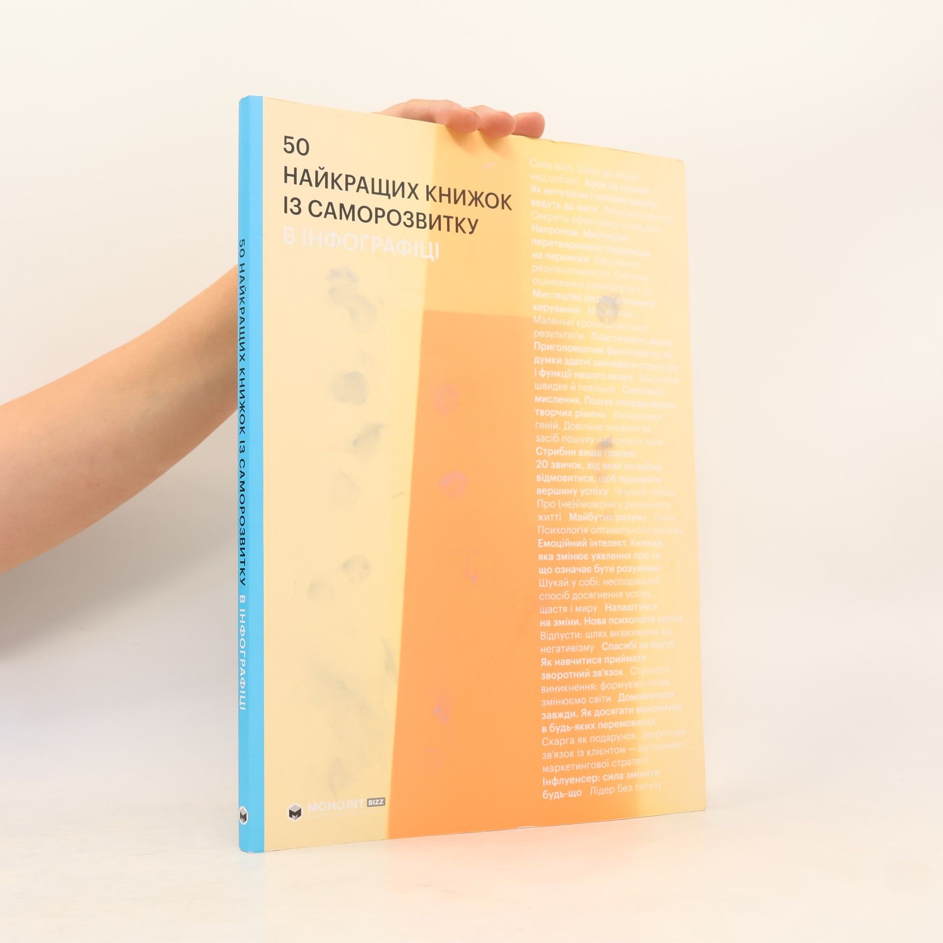 Kolektív autorov 50 найкращих книжок із саморозвитку в інфографіці