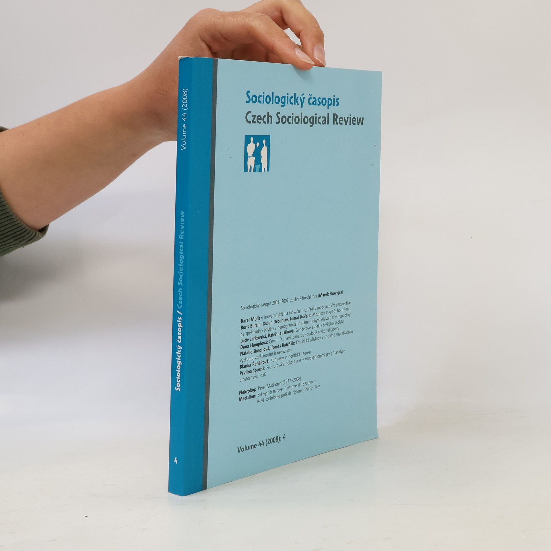 Various authors Sociologický časopis. Czech Sociological Review 44