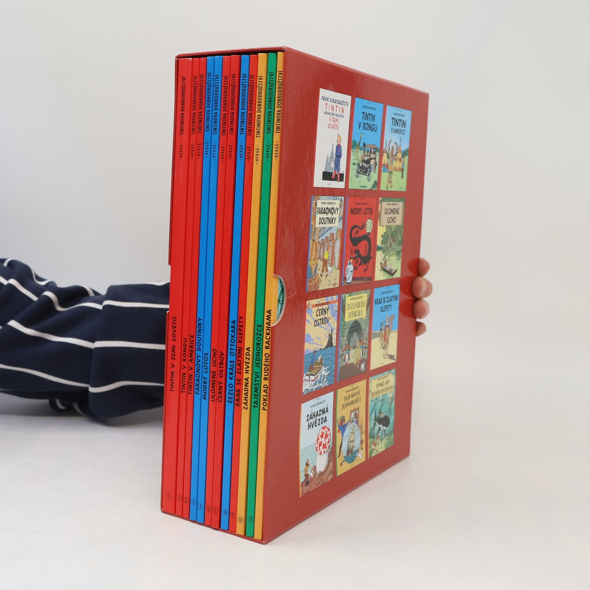 Hergé Tintinova dobrodružství 1-12