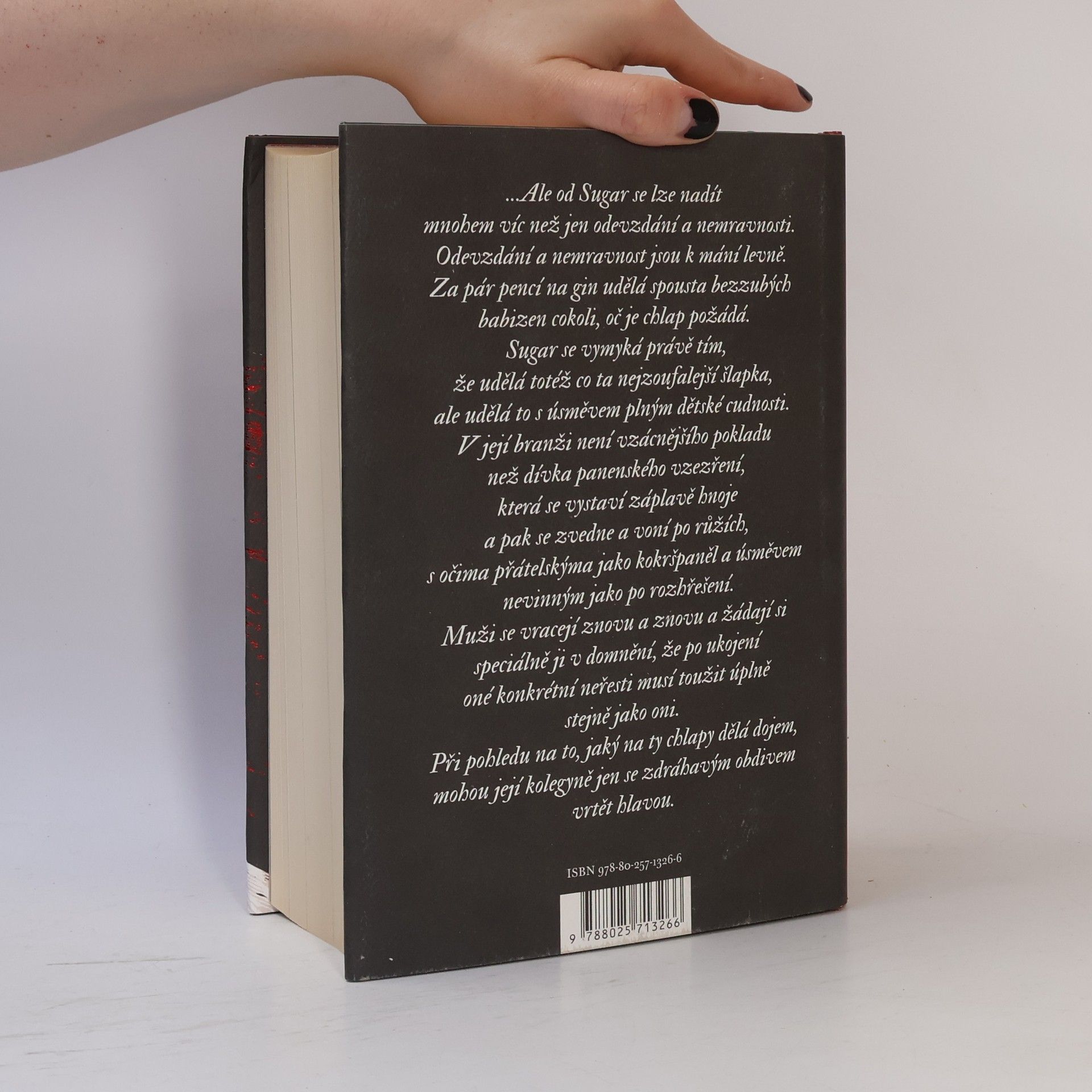 Michel Faber Kvítek karmínový a bílý