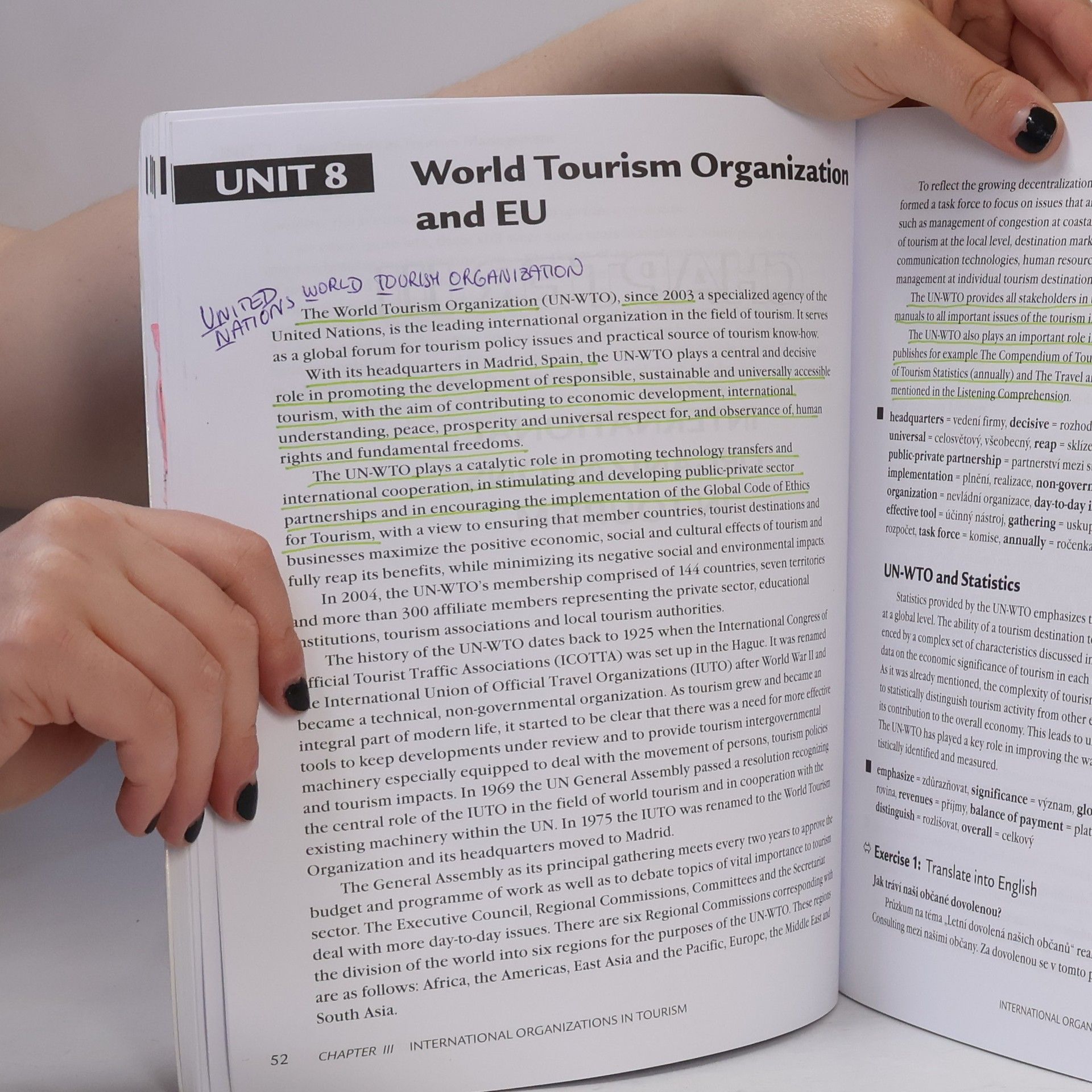 Zuzana Míšková Angličtina v cestovním ruchu = English in the tourism industry
