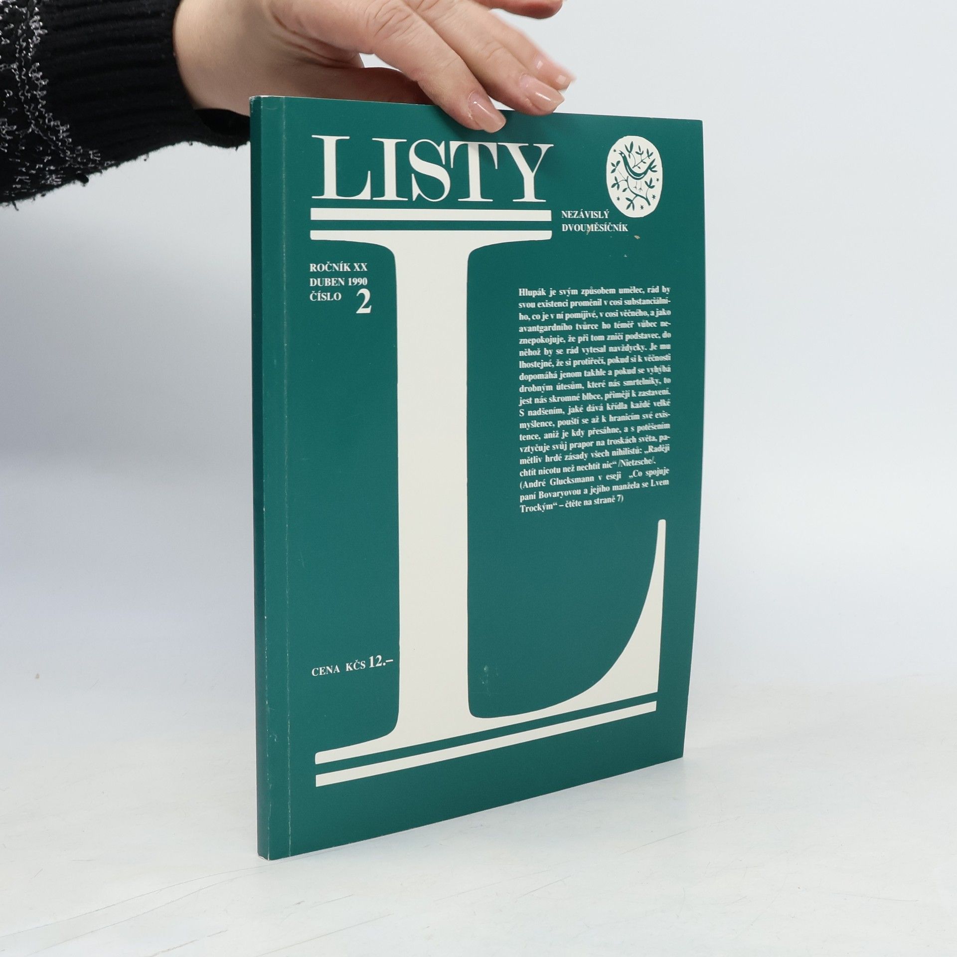 Autorenkollektiv Listy 2/1990