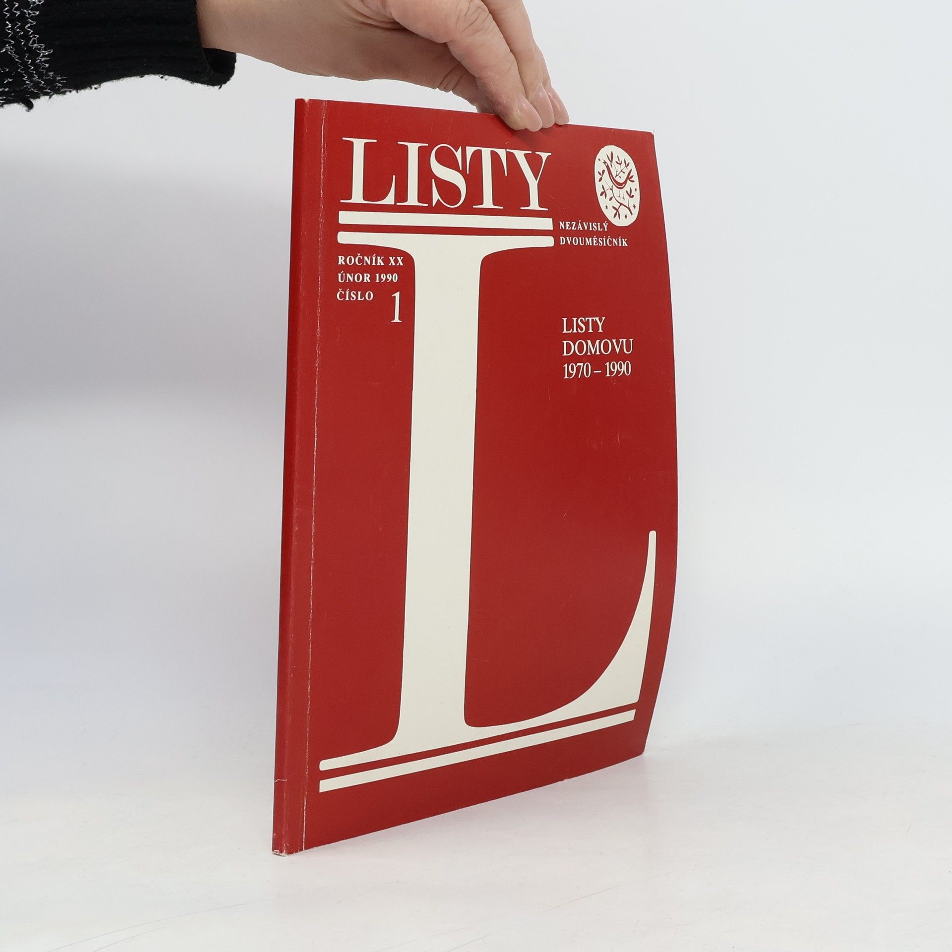 Kolektiv autorů Listy roč. 20, č. 1. (únor 1990). Listy domovu 1970-1990