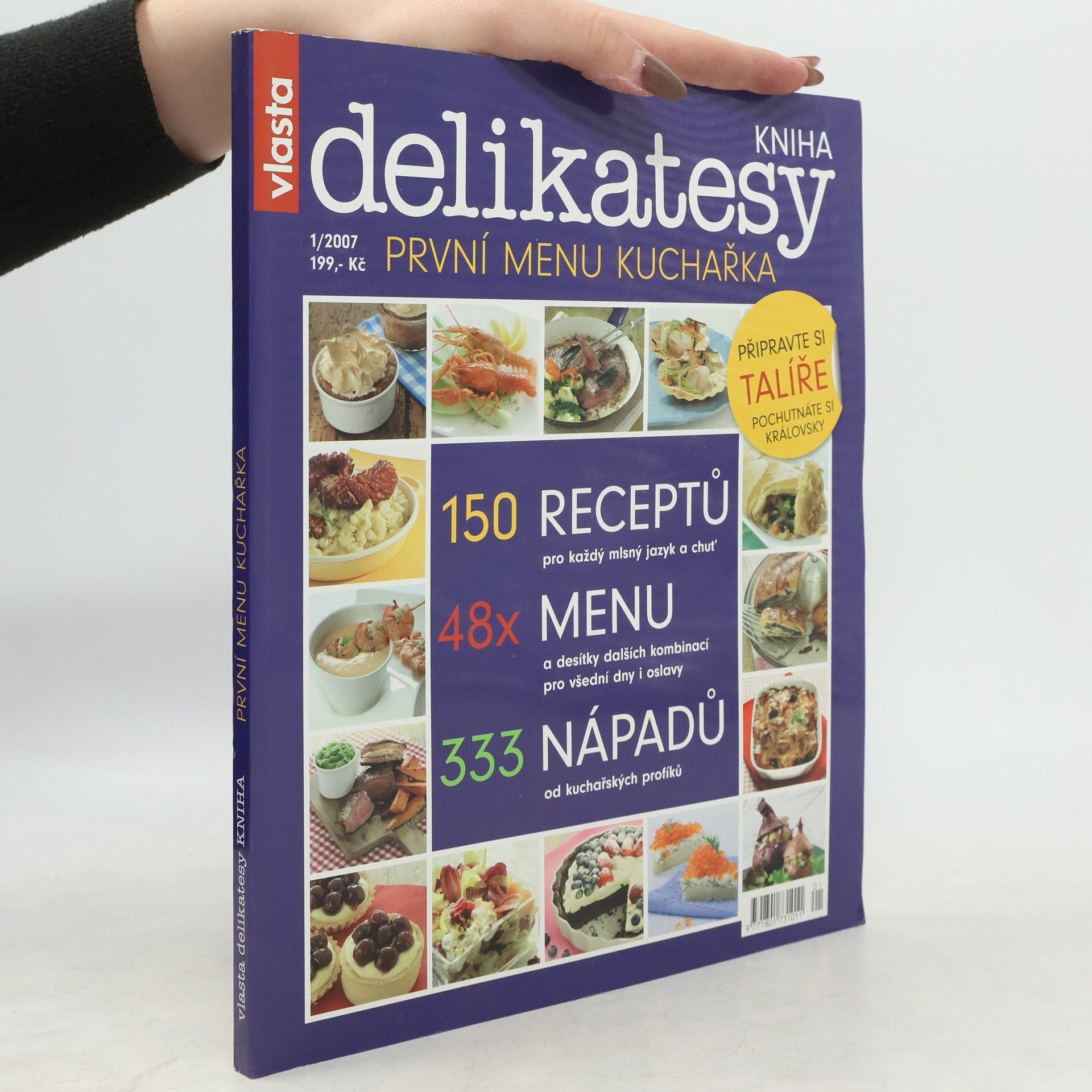 Anna Kučerová Delikatesy. První menu kuchařka Vlasta 1/2007