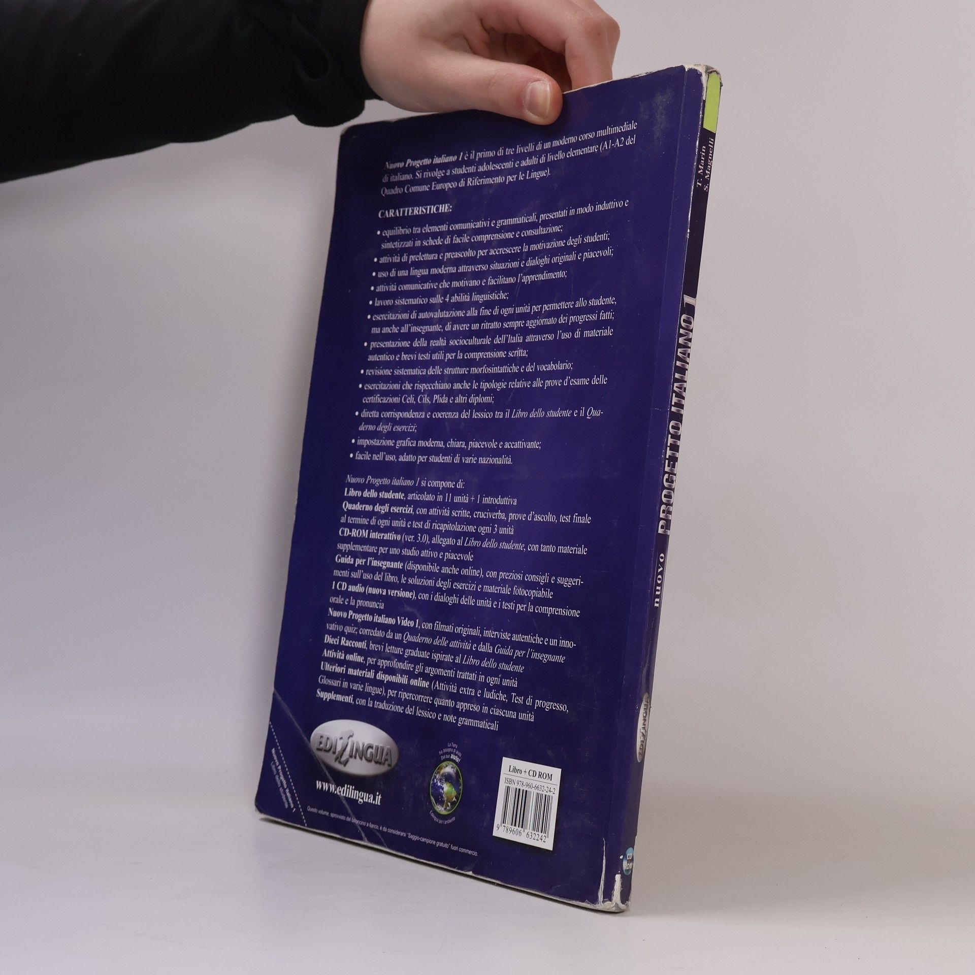 Telis Marin Nuovo progetto italiano. 1, Corso multimediale di lingua e civiltà italiana : livello elementare : libro dello studente