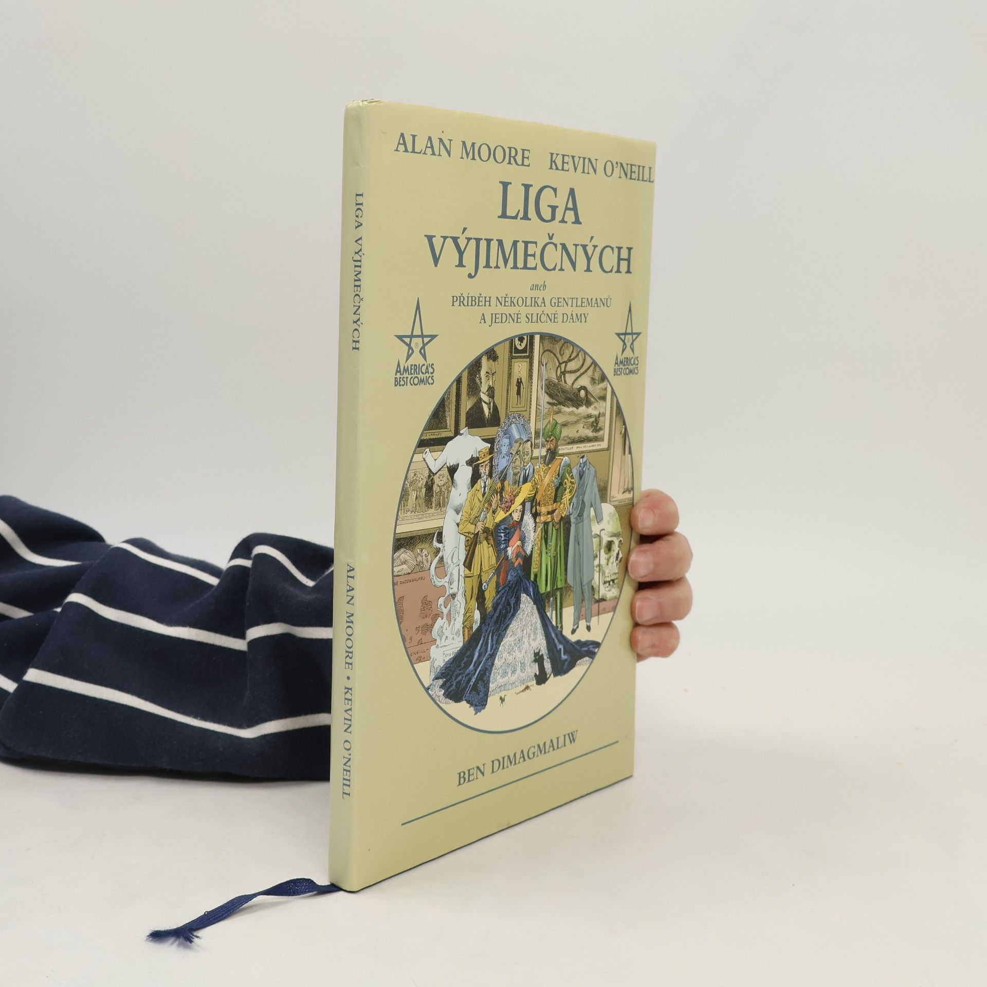 Alan Moore Liga výjimečných, aneb, Příběh několika gentlemanů a jedné sličné dámy ; Allan a roztržený závoj. [1. díl]