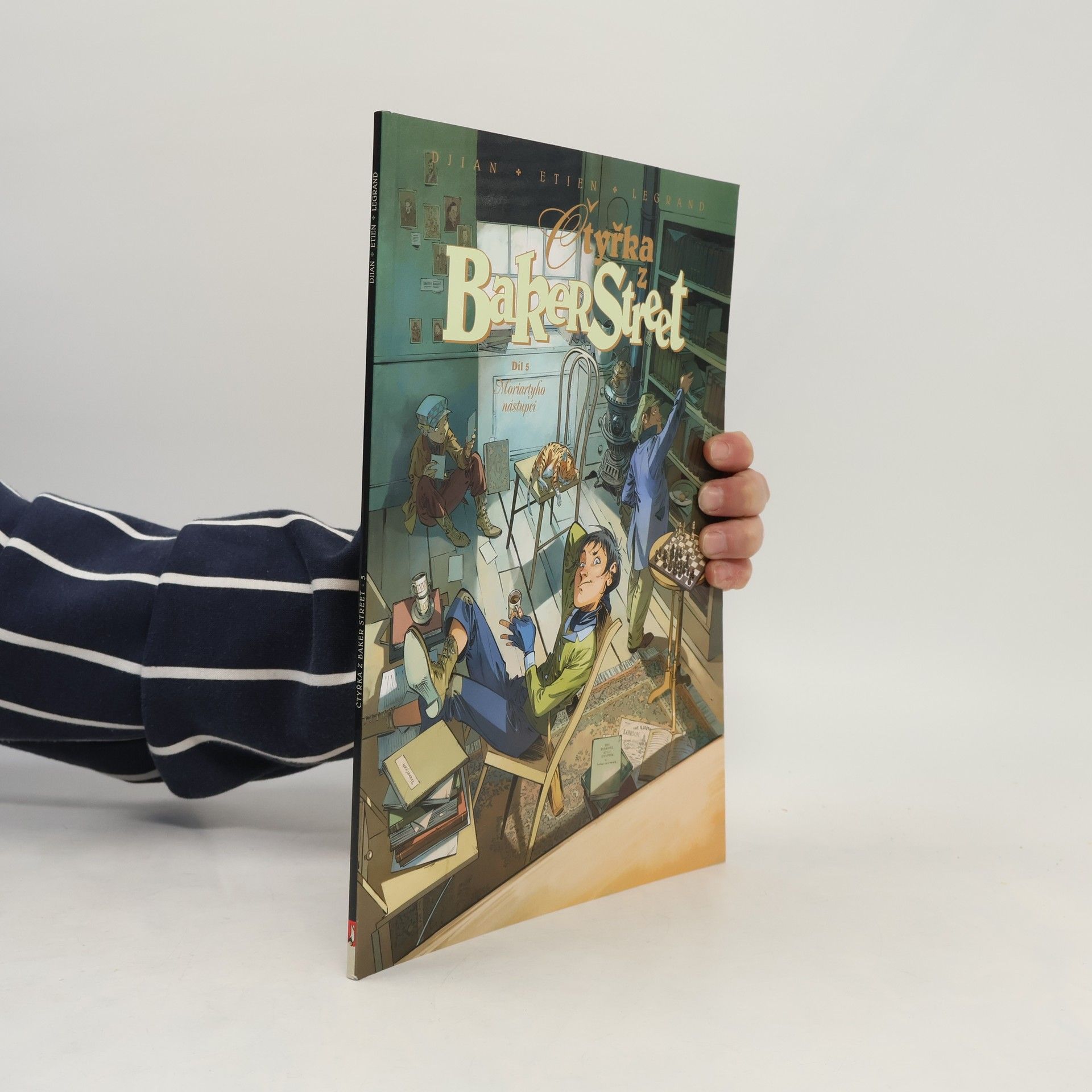 David Etien Čtyřka z Baker Street. Díl 5, Moriartyho nástupci