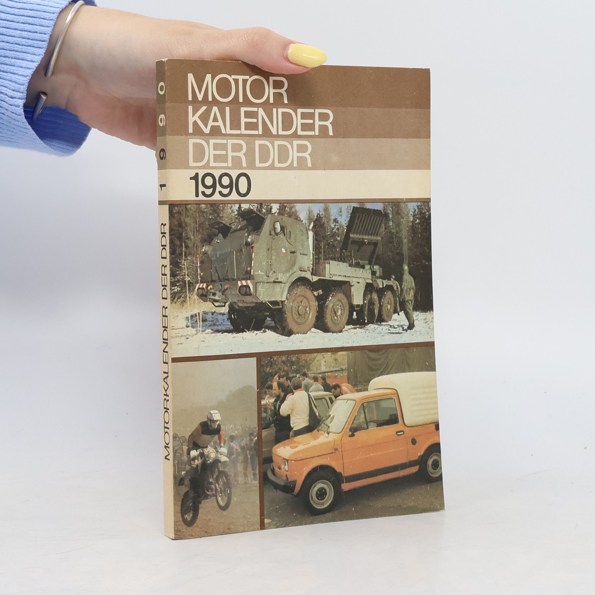 Collectif d'auteurs Motor Kalender der DDR 1990