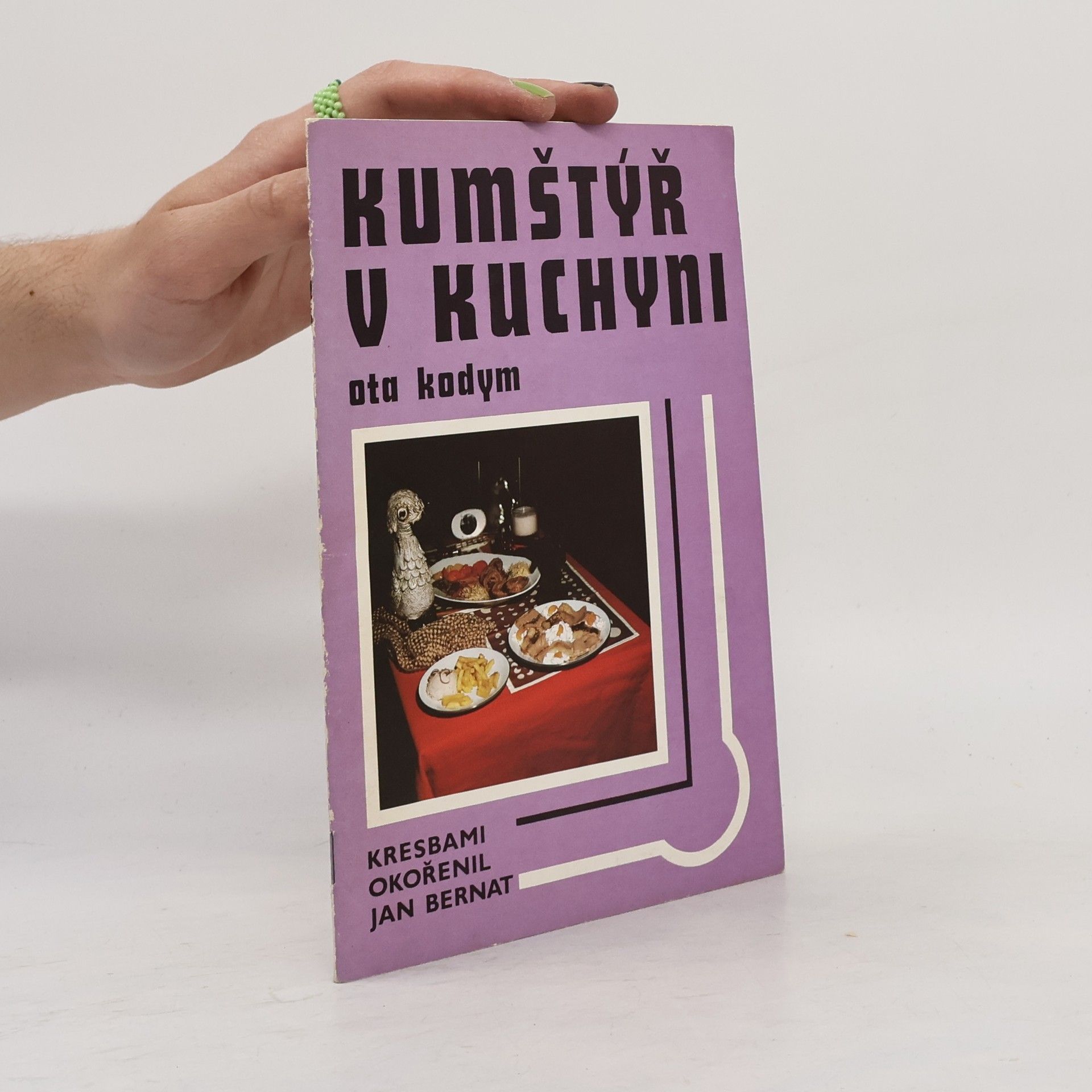 Ota Kodym Kumštýř v kuchyni