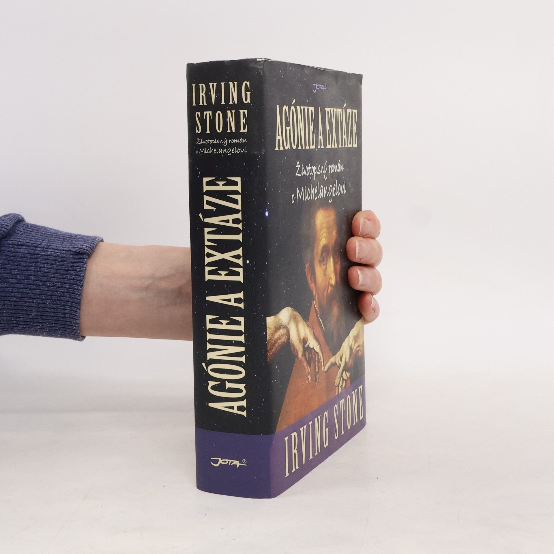 Irving Stone Agónie & extáze : životopisný román o Michelangelovi