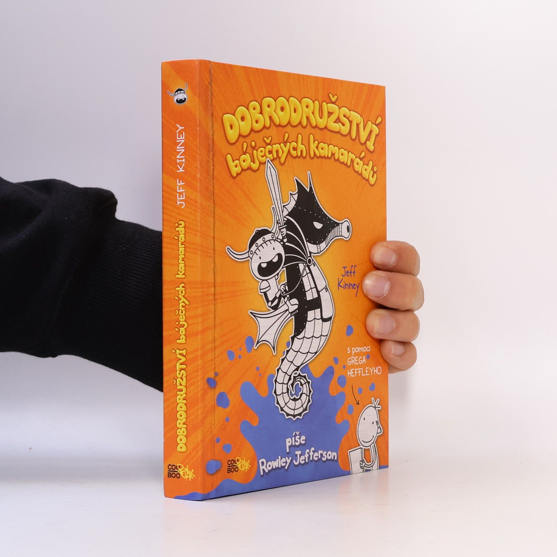 Jeff Kinney Dobrodružství báječných kamarádů. Píše Rowley Jefferson
