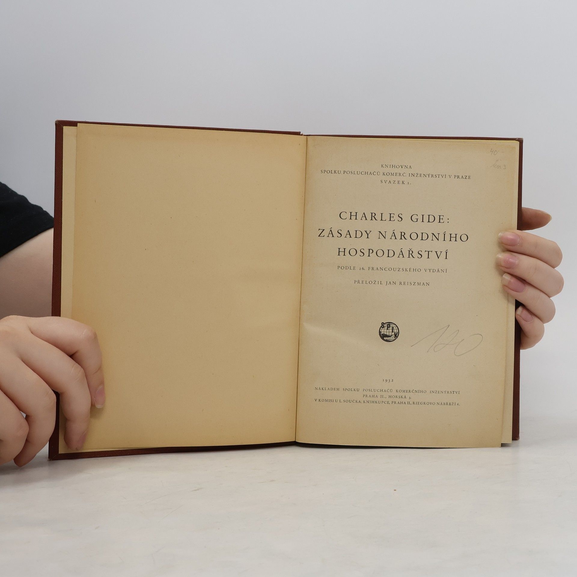 Charles Gide Zásady národního hospodářství