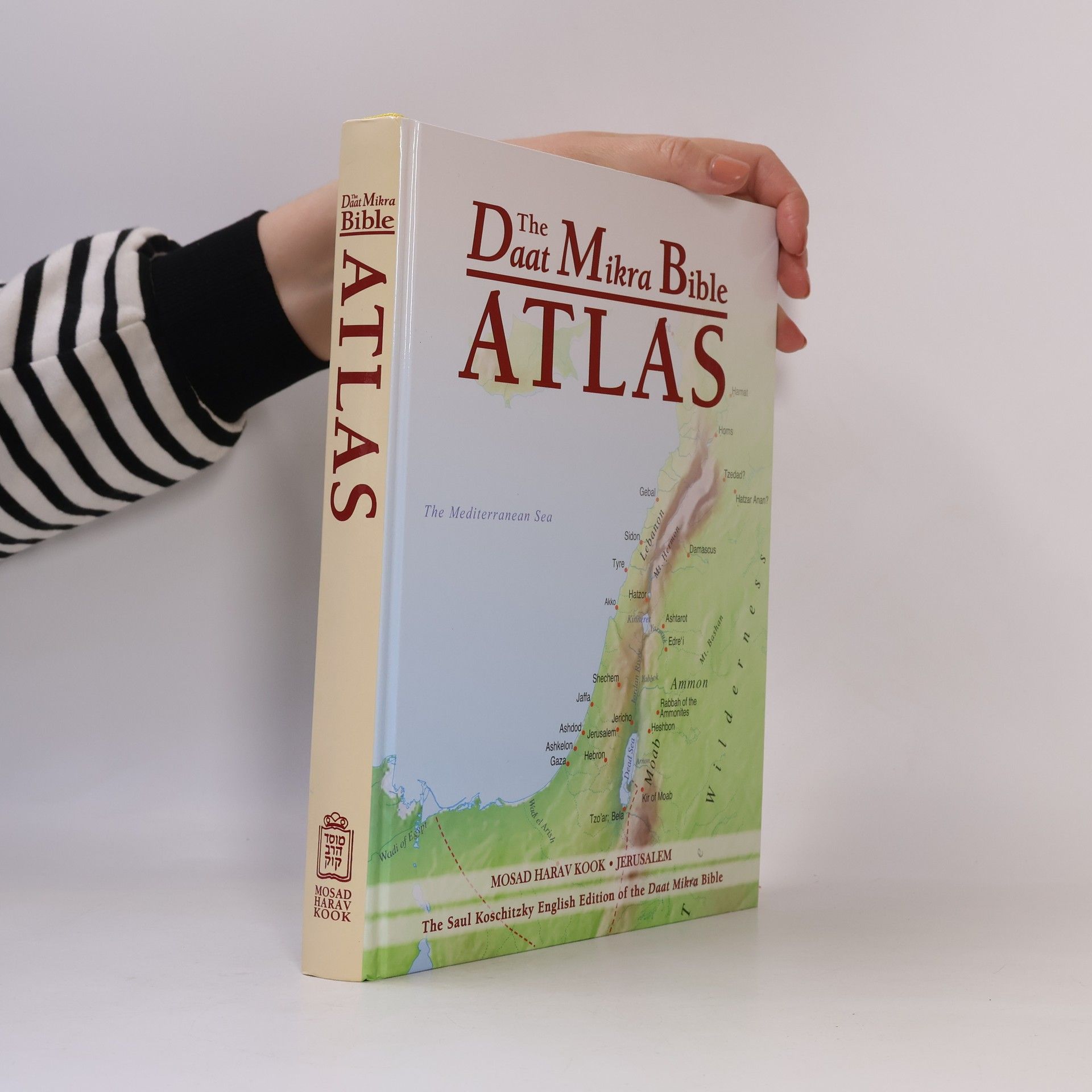Yehuda Elitzur The Daat Mikra Bible Atlas