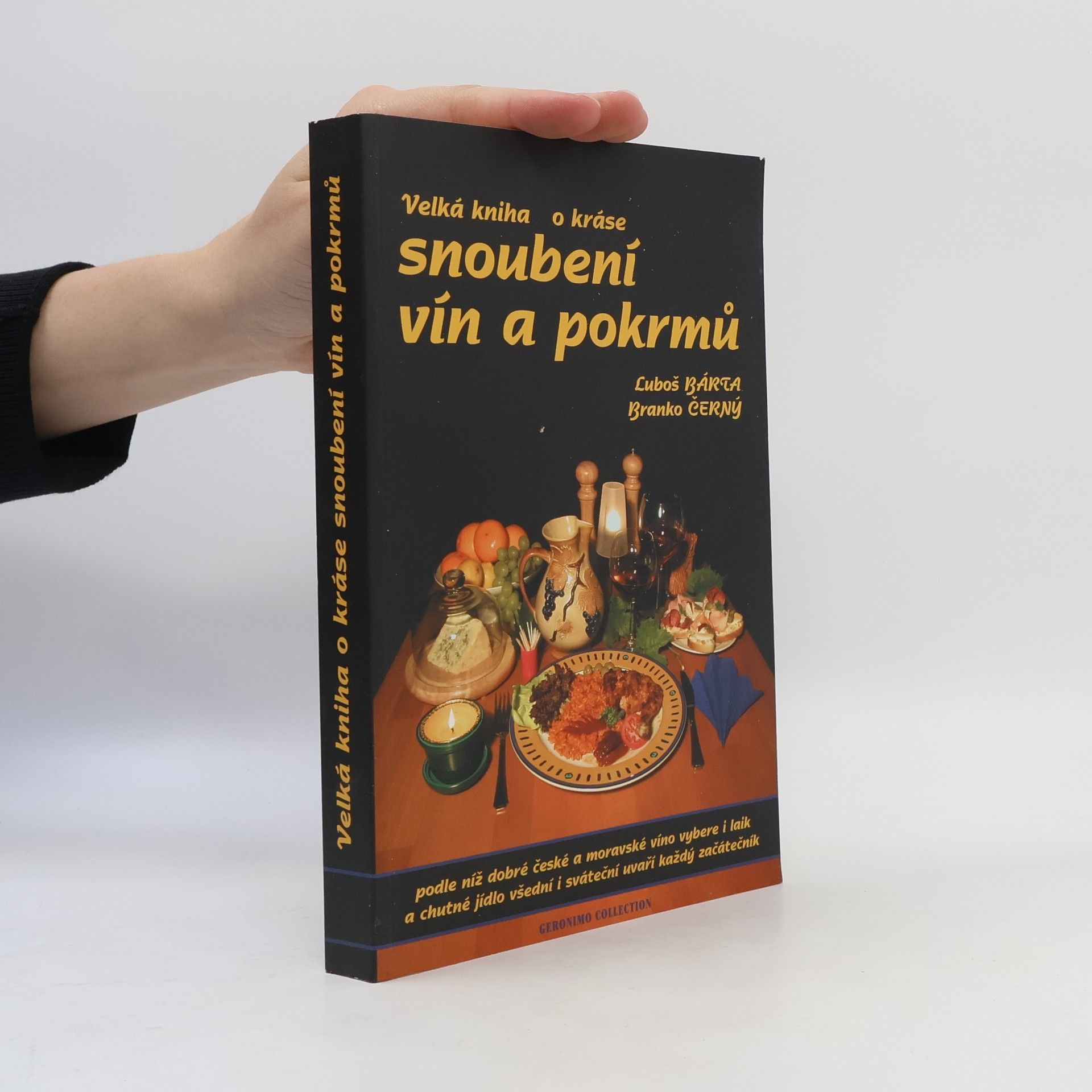 Luboš Bárta Velká kniha o kráse snoubení vín a pokrmů