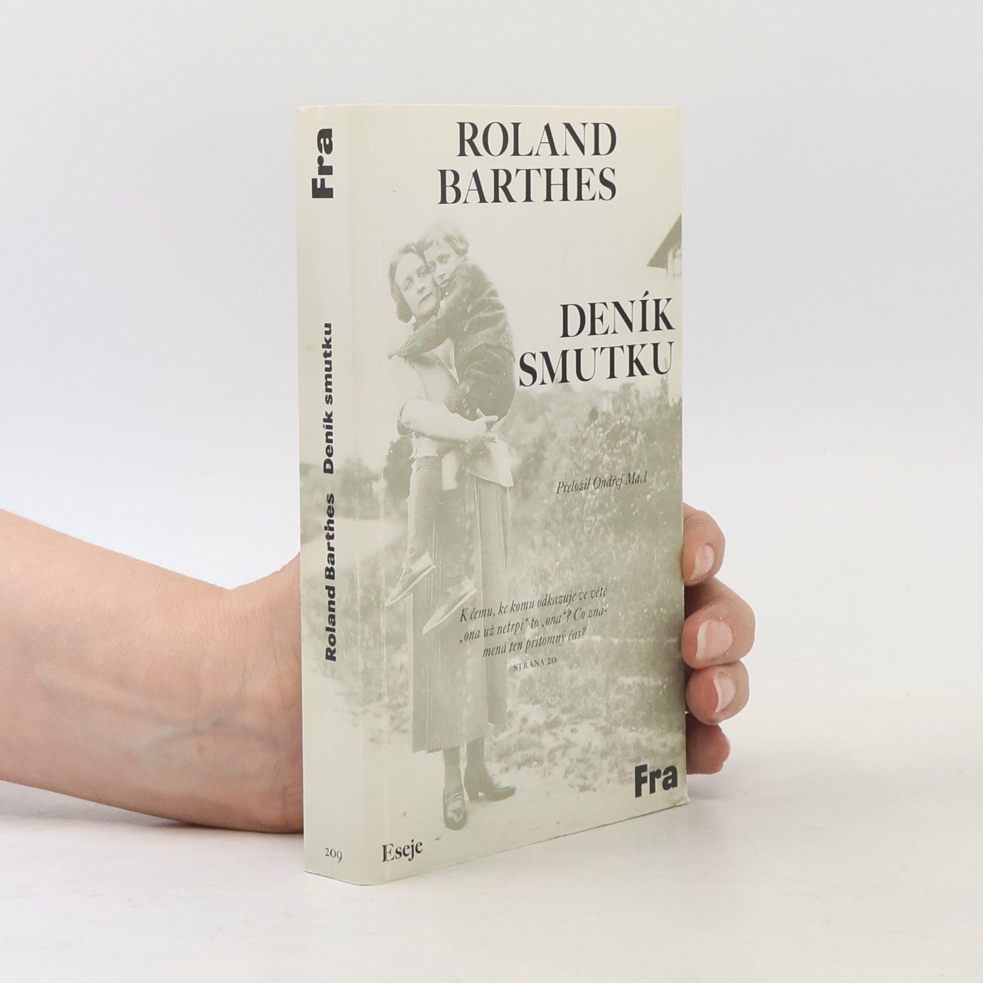 Roland Barthes Deník smutku