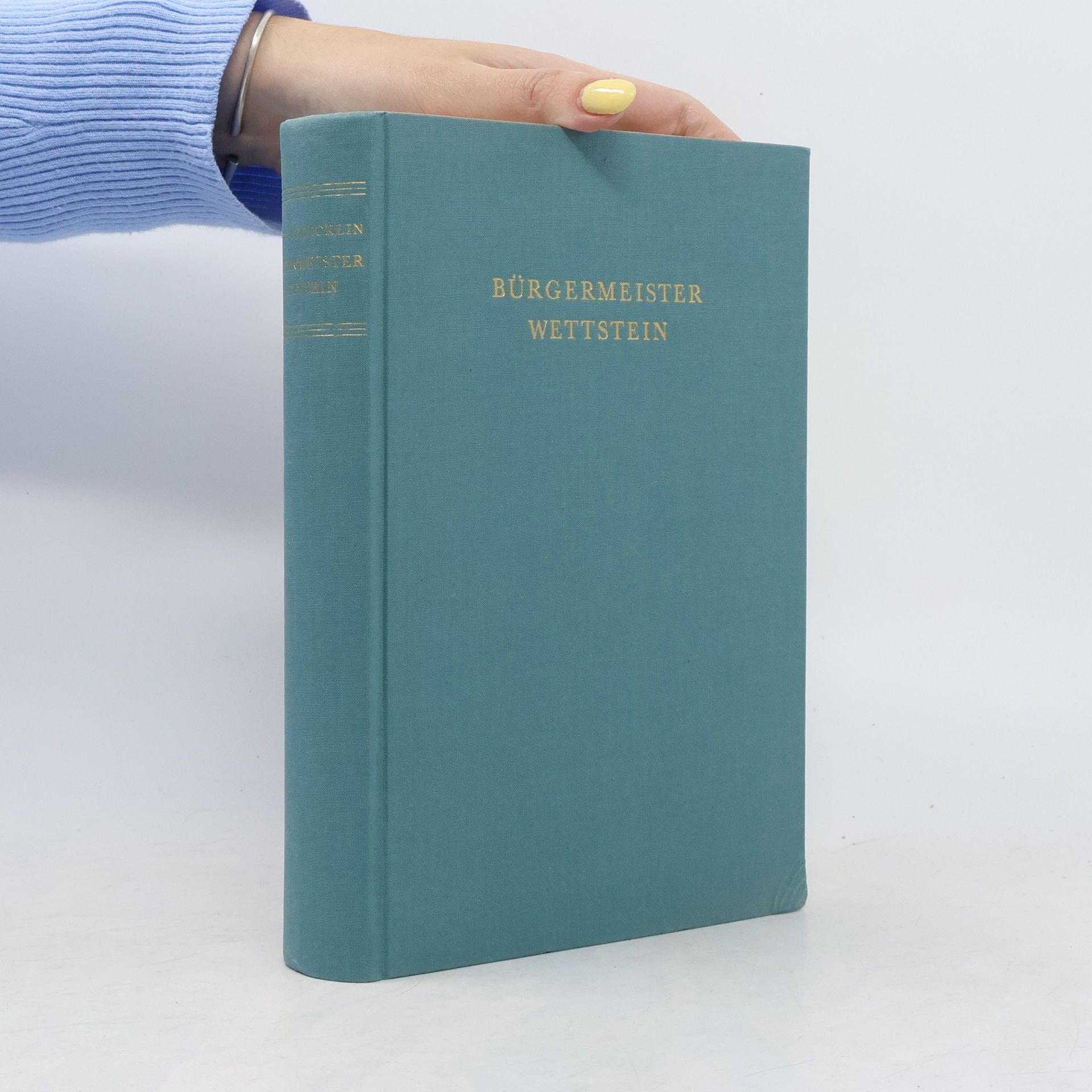 Bürgermeister Wettstein