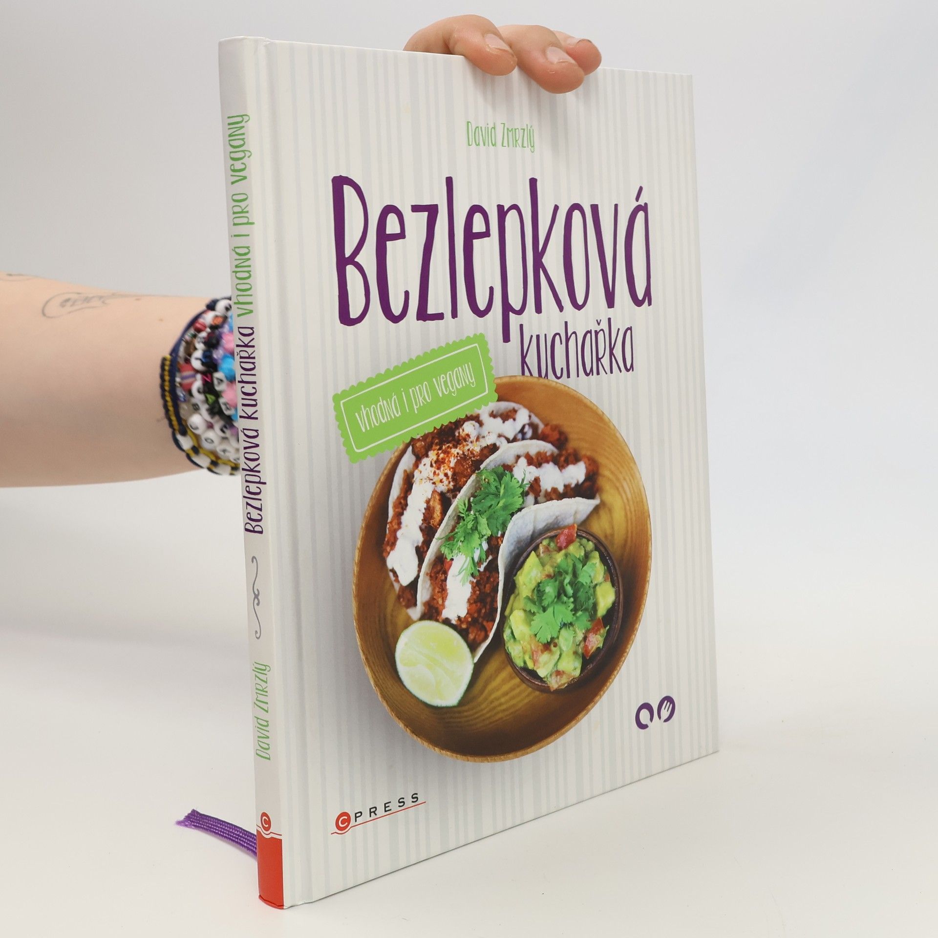 David Zmrzlý Bezlepková kuchařka vhodná i pro vegany