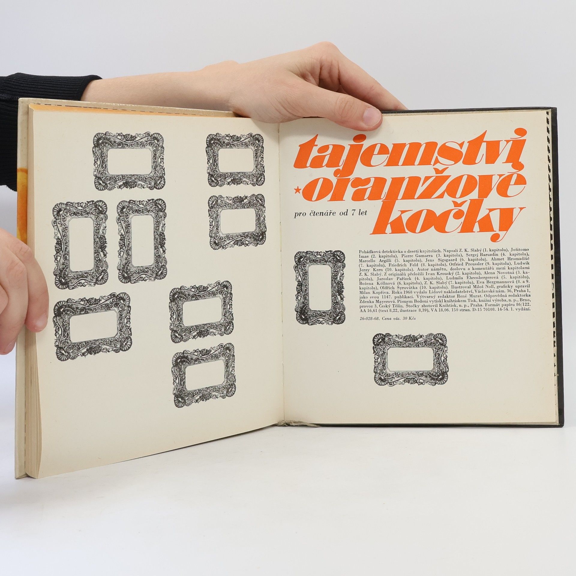 Zdeněk Karel Slabý Tajemství oranžové kočky