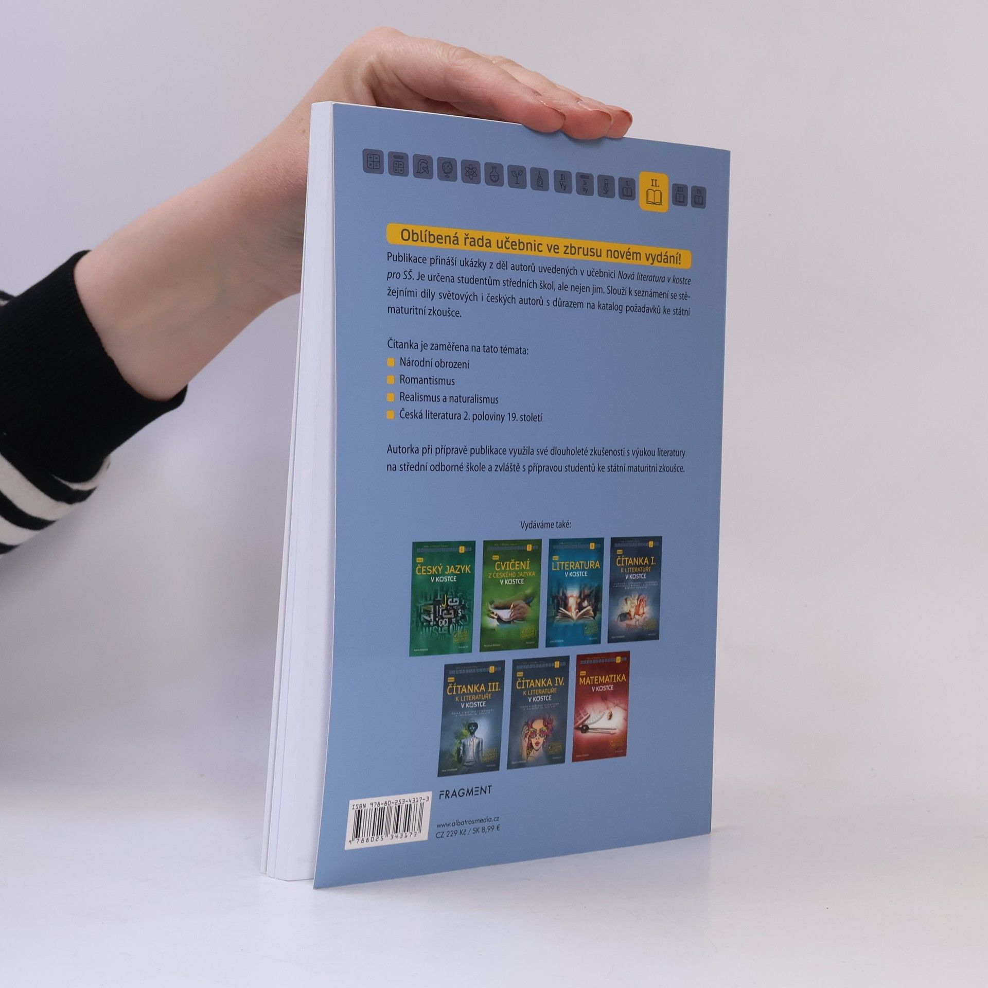 Jana Mrózková Nová čítanka II. k Literatuře v kostce pro SŠ