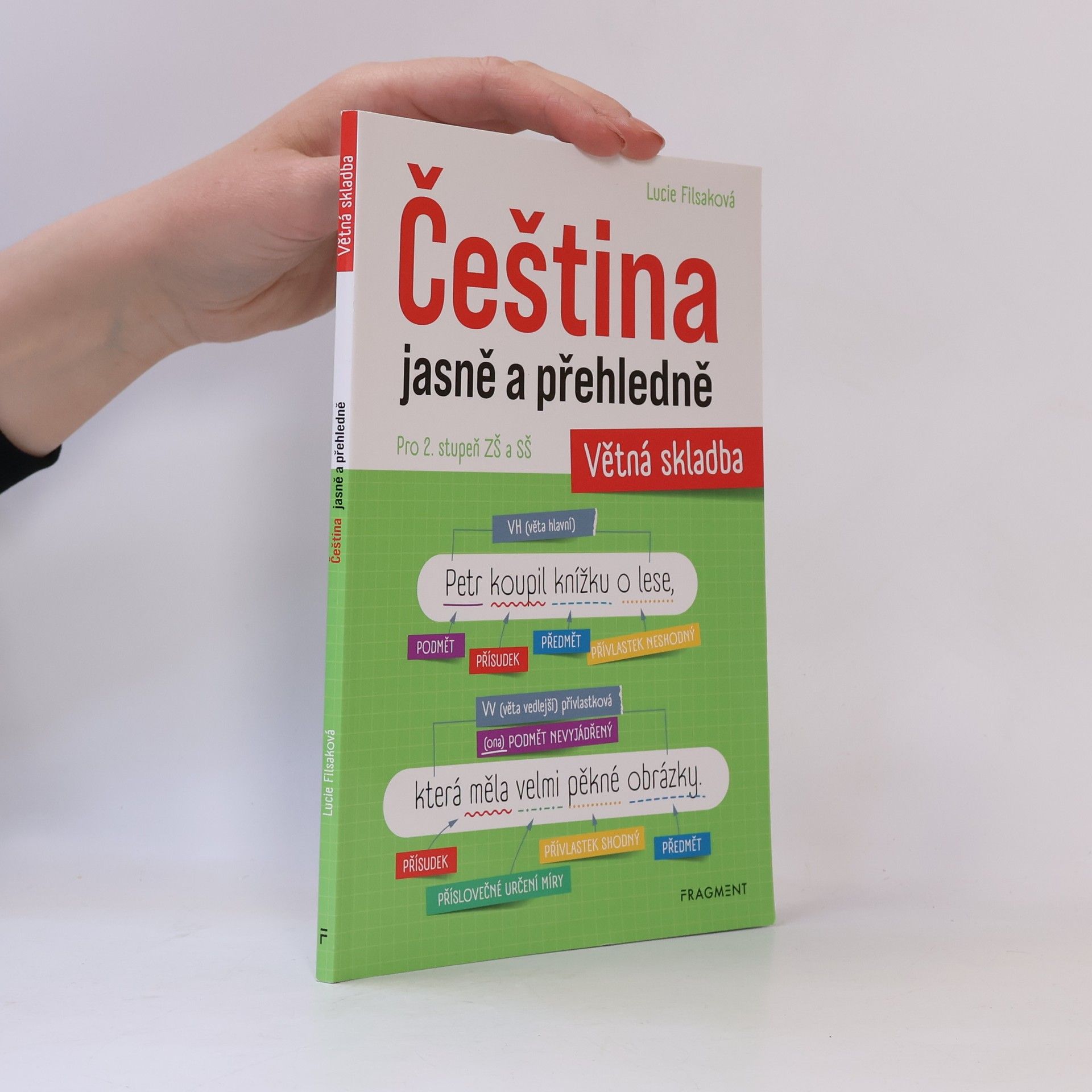 Lucie Filsaková Čeština jasně a přehledně : větná skladba : pro 2. stupeň ZŠ a SŠ
