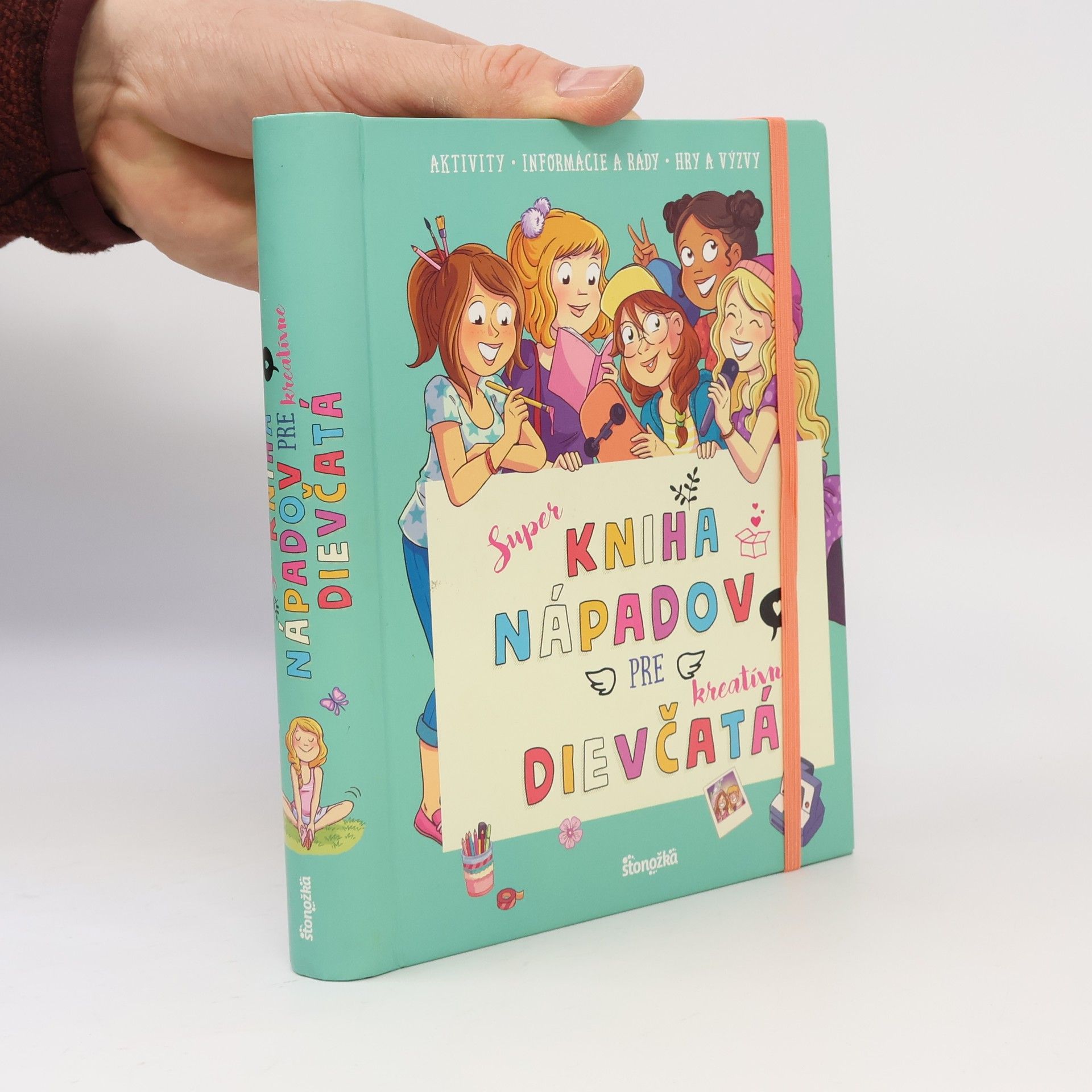 AA.VV. Super kniha nápadov pre kreatívne dievčatá