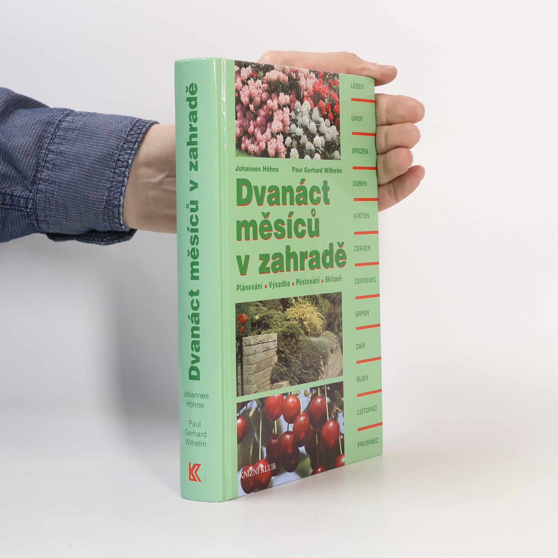 Johannes Höhne Dvanáct měsíců v zahradě. Plánování, výsadba, pěstování, sklizeň